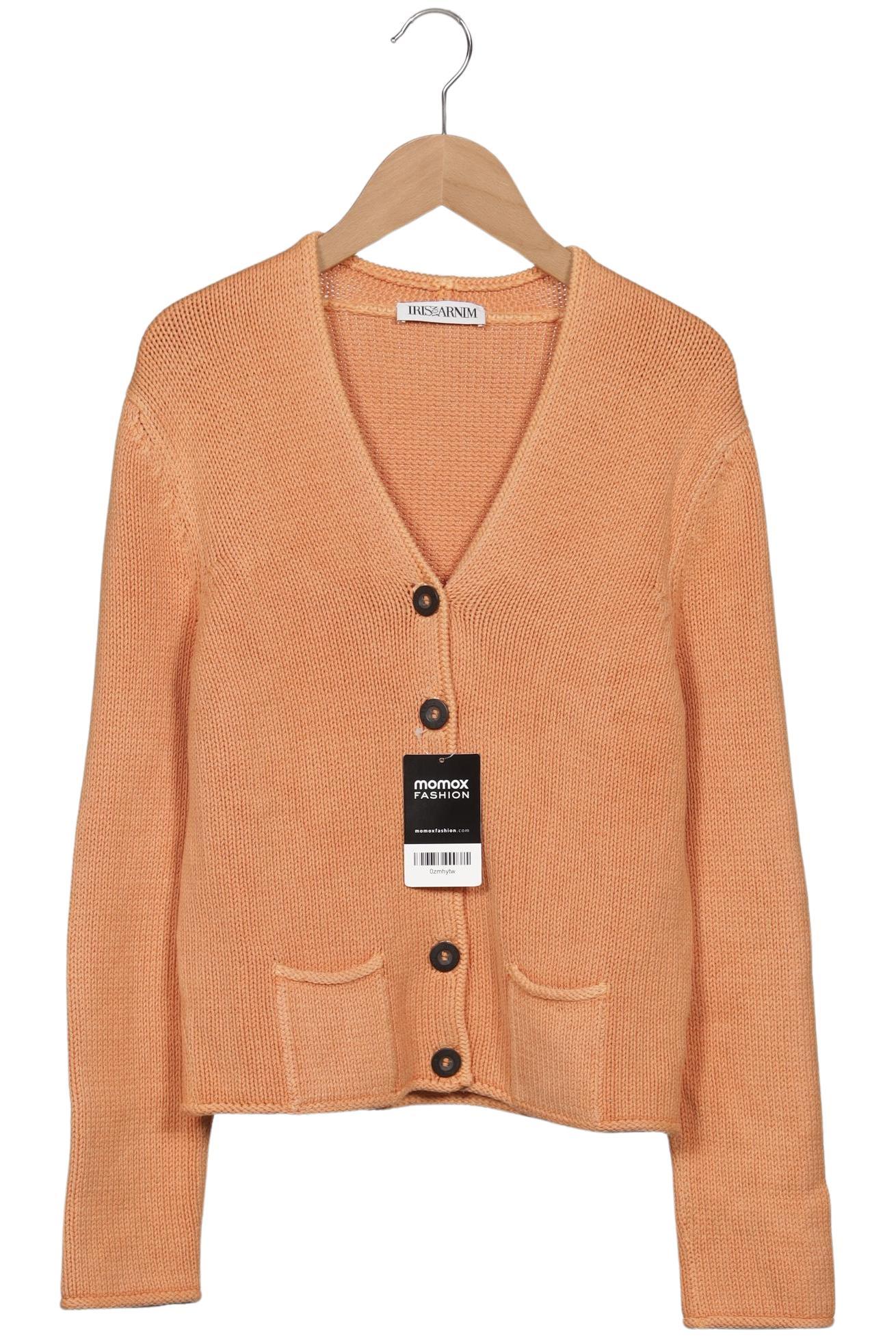 

Iris VON Arnim Damen Strickjacke, orange, Gr. 44