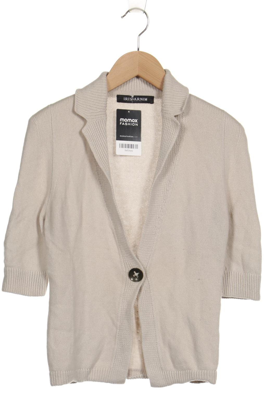 

Iris VON Arnim Damen Strickjacke, beige, Gr. 38