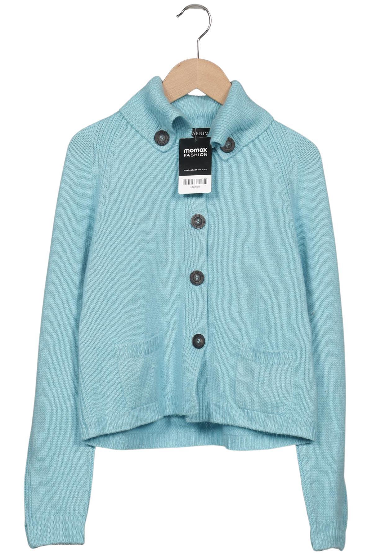

Iris VON Arnim Damen Strickjacke, blau, Gr. 38