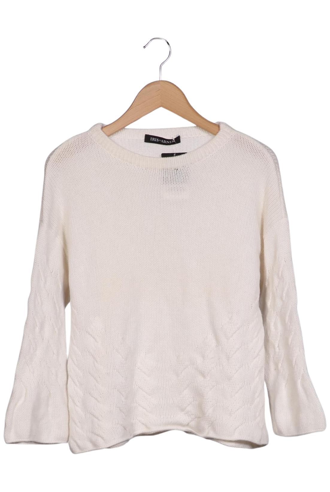 

Iris VON Arnim Damen Pullover, cremeweiß, Gr. 36