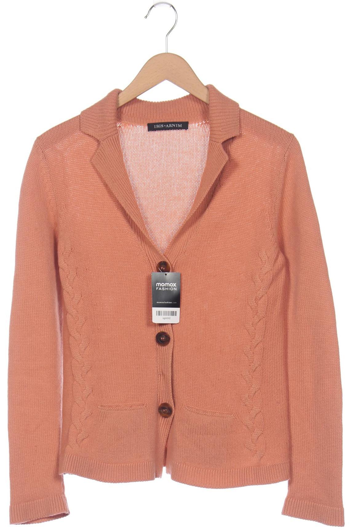 

Iris VON Arnim Damen Strickjacke, pink, Gr. 38
