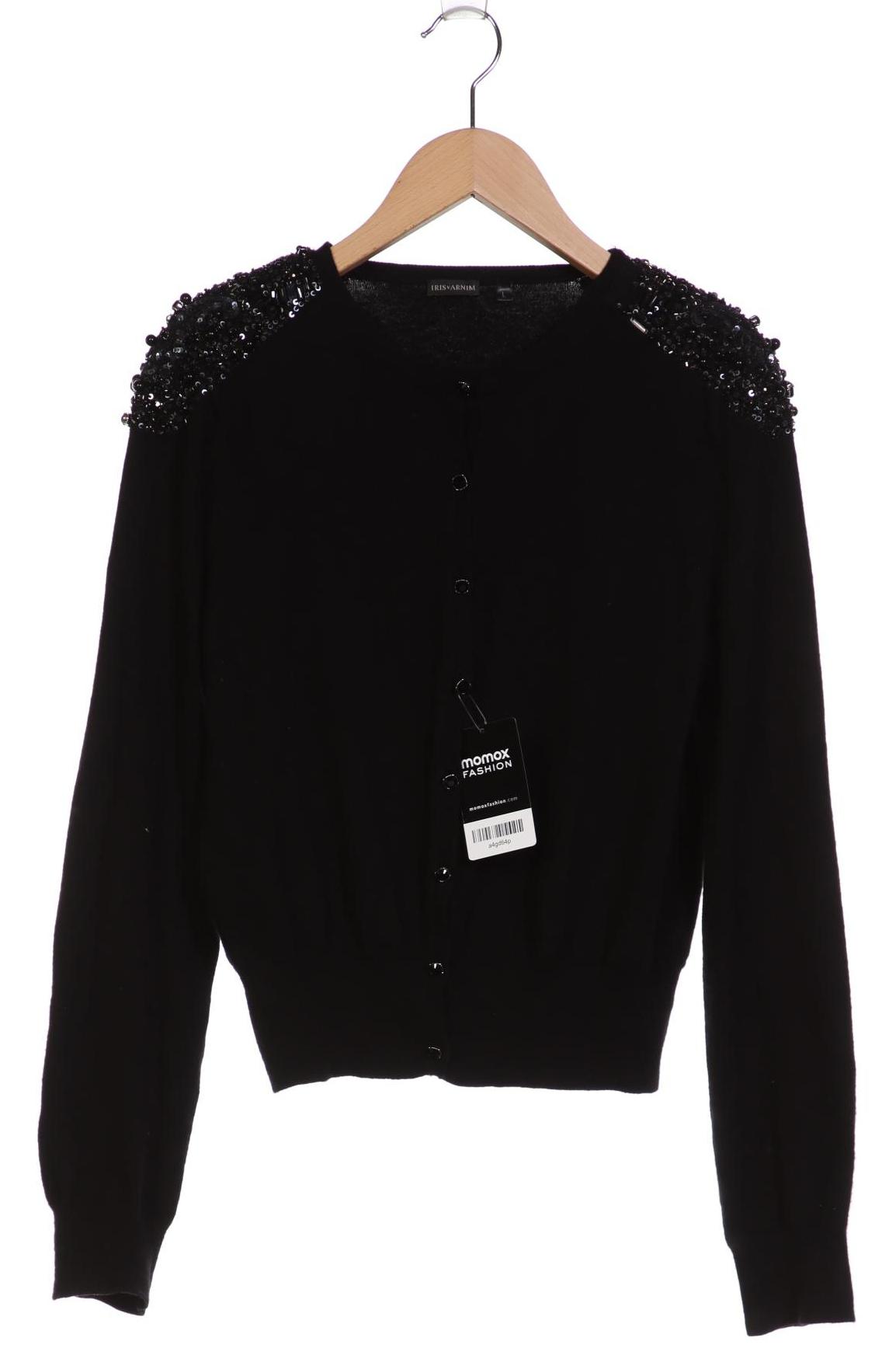

Iris VON Arnim Damen Strickjacke, schwarz, Gr. 38