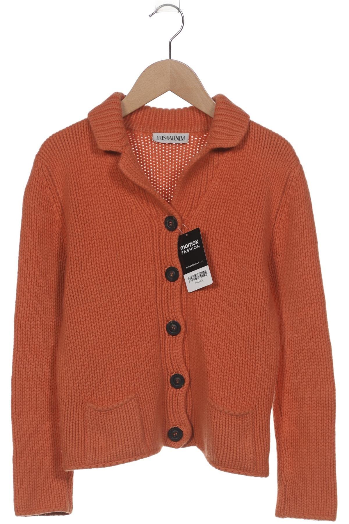 

Iris VON Arnim Damen Strickjacke, orange, Gr. 42