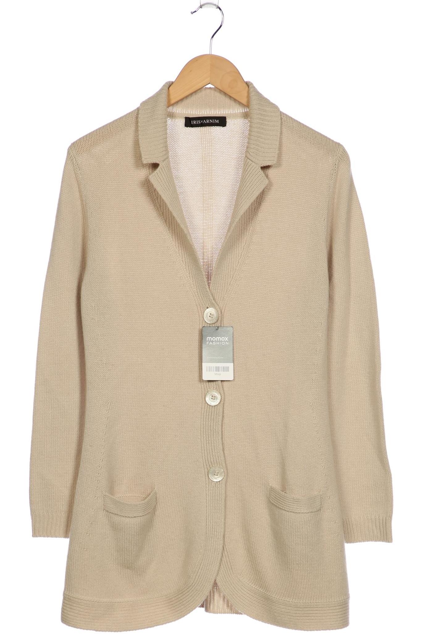 

Iris VON Arnim Damen Strickjacke, beige, Gr. 42