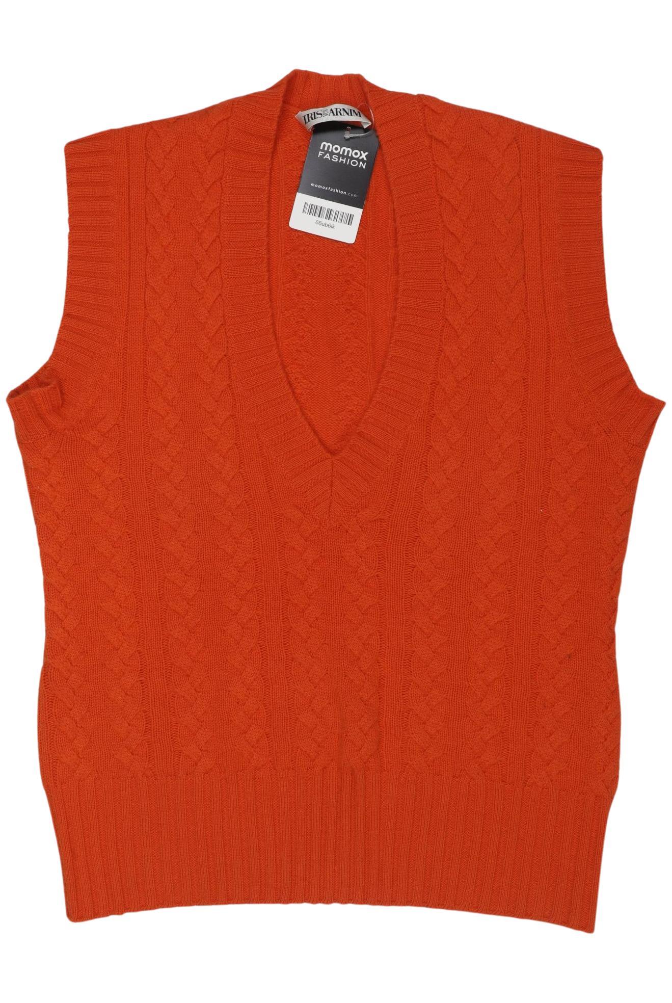

Iris VON Arnim Damen Pullover, orange, Gr. 38