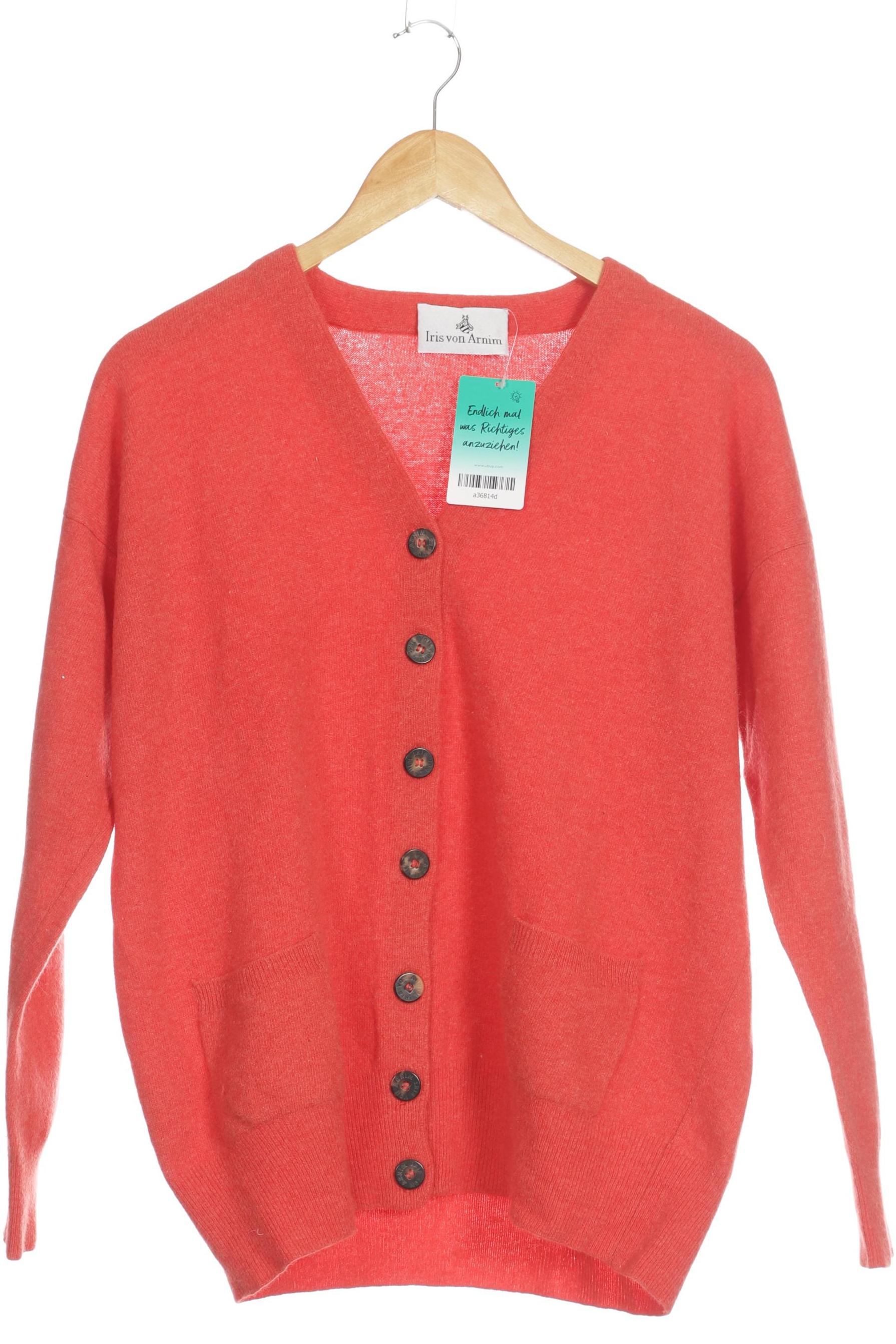 

Iris VON Arnim Damen Strickjacke, rot, Gr. 44