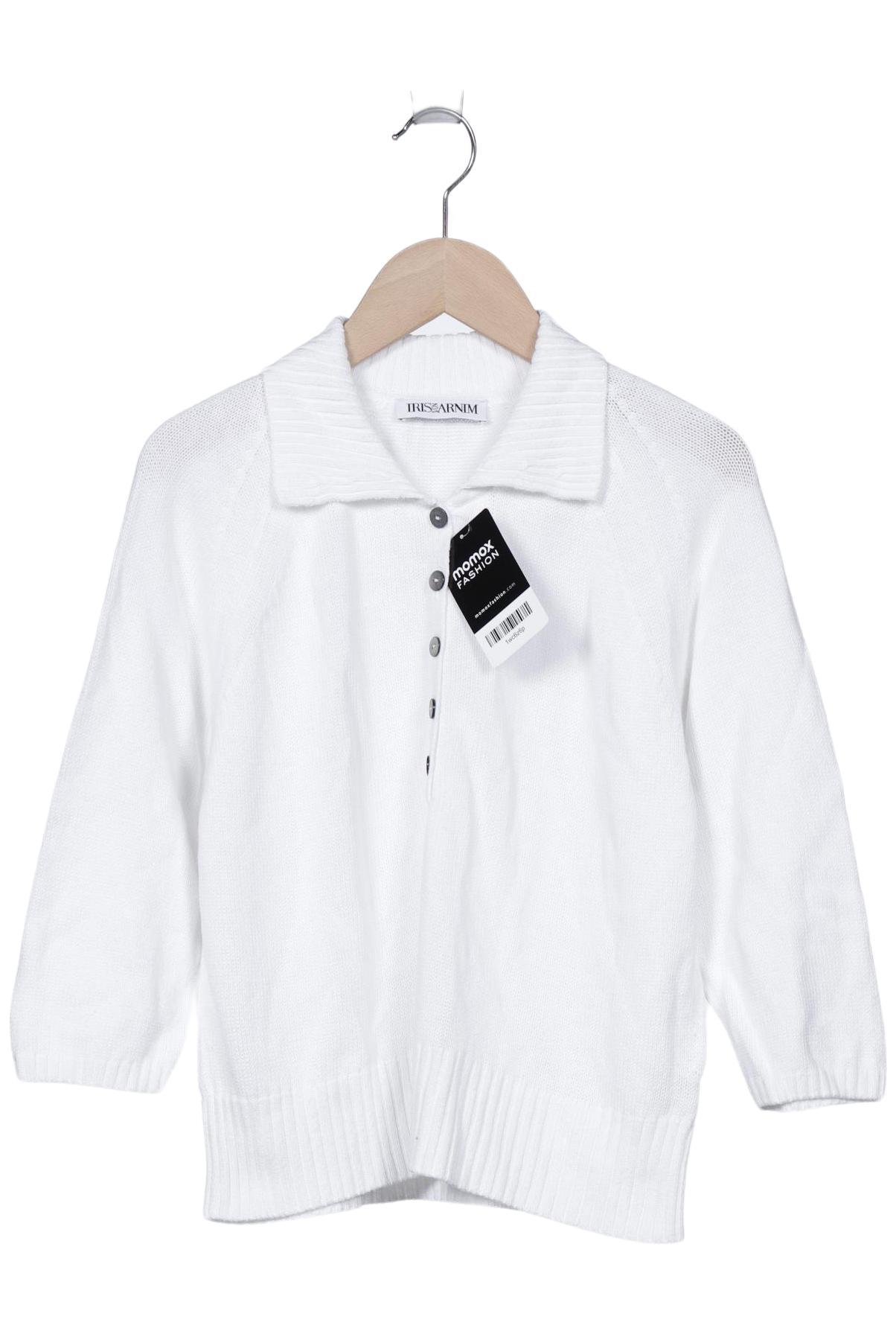

Iris VON Arnim Damen Pullover, weiß, Gr. 44