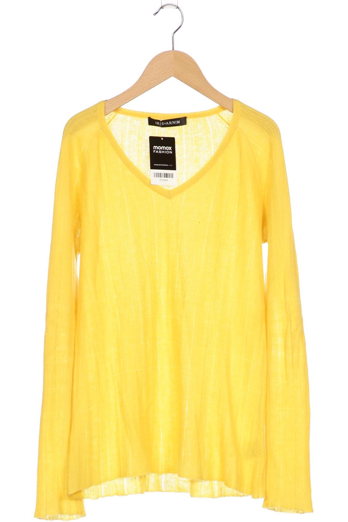 

Iris VON Arnim Damen Pullover, gelb, Gr. 38