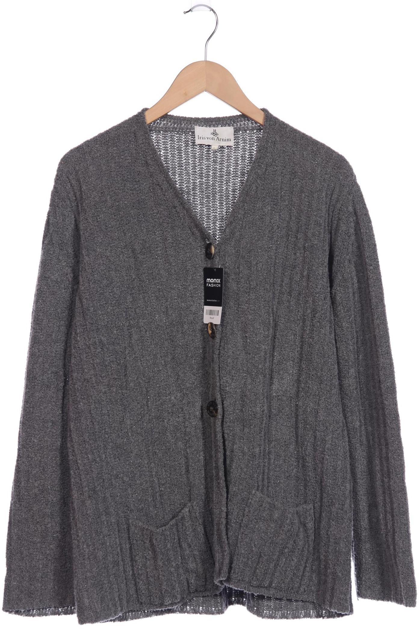 

Iris VON Arnim Damen Strickjacke, grau, Gr. 42