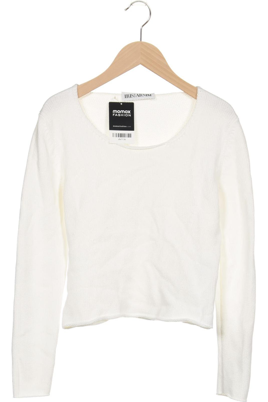 

Iris VON Arnim Damen Pullover, weiß, Gr. 36
