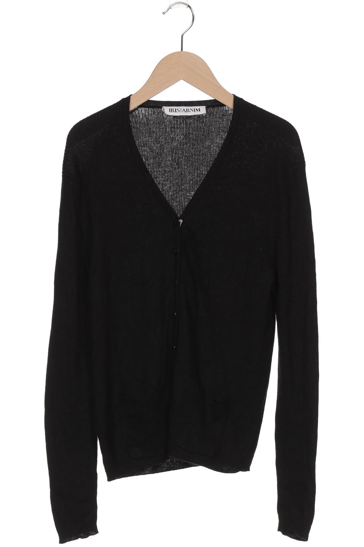 

Iris VON Arnim Damen Strickjacke, schwarz, Gr. 38