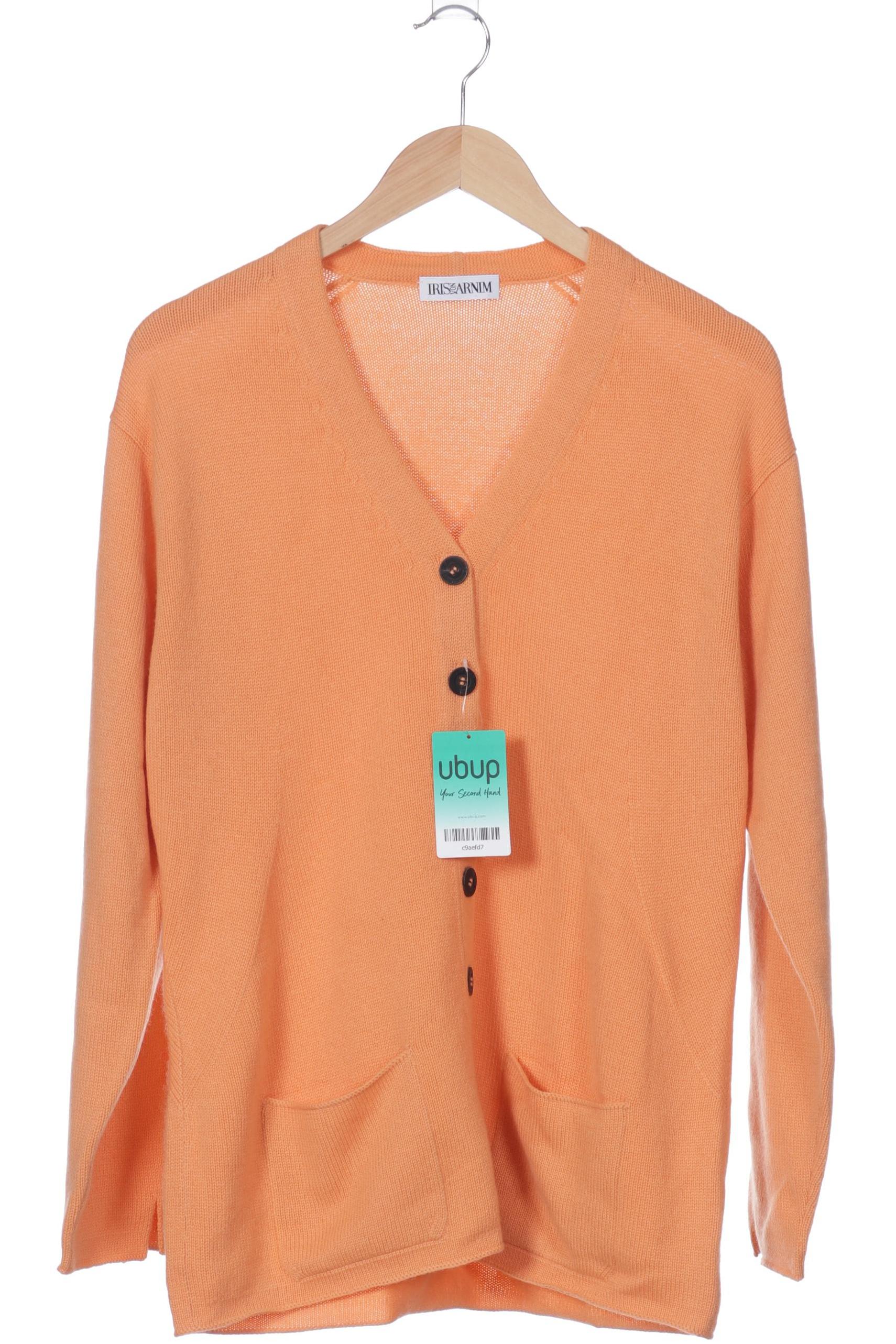 

Iris VON Arnim Damen Strickjacke, orange, Gr. 38