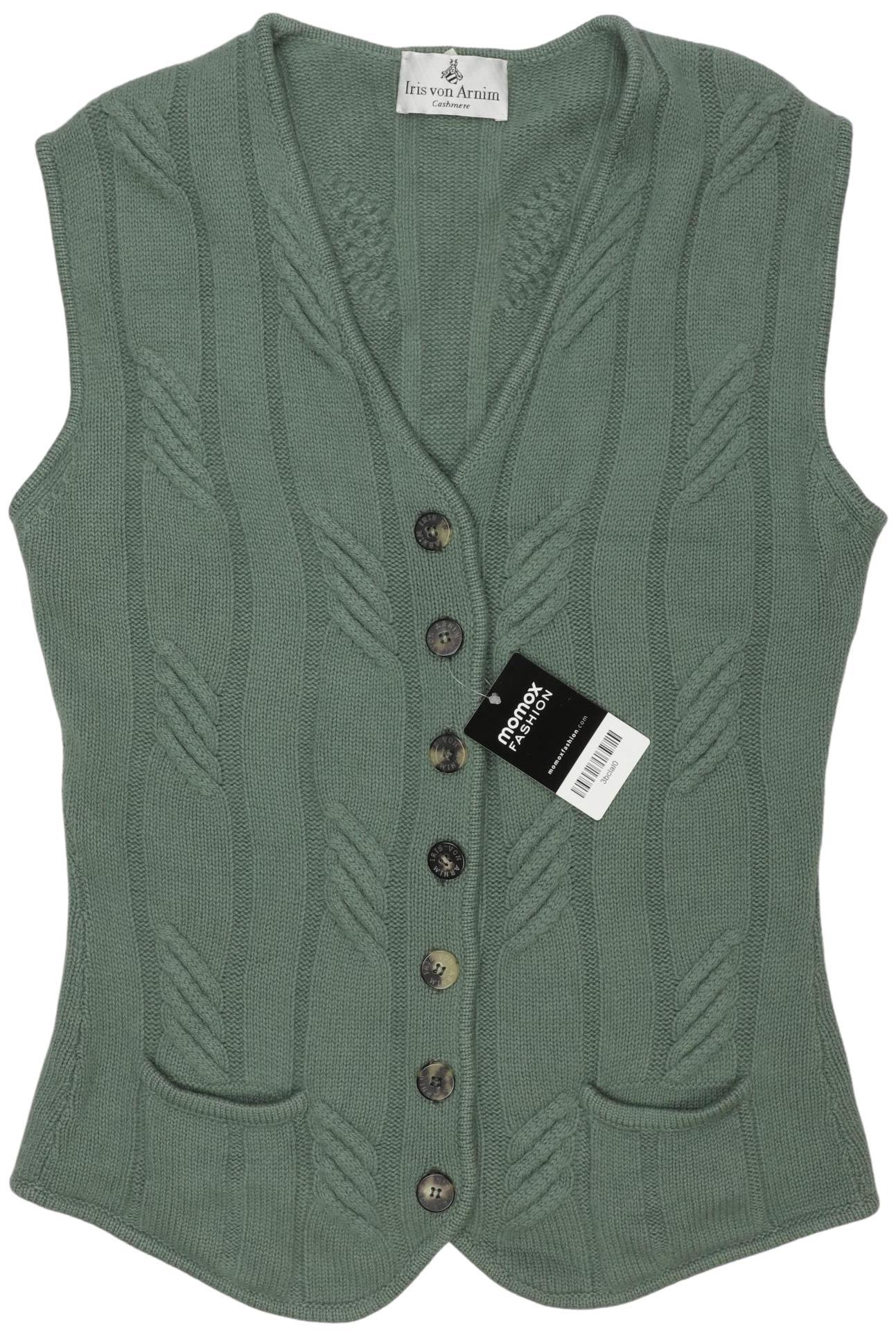 

Iris VON Arnim Damen Weste, grün, Gr. 42