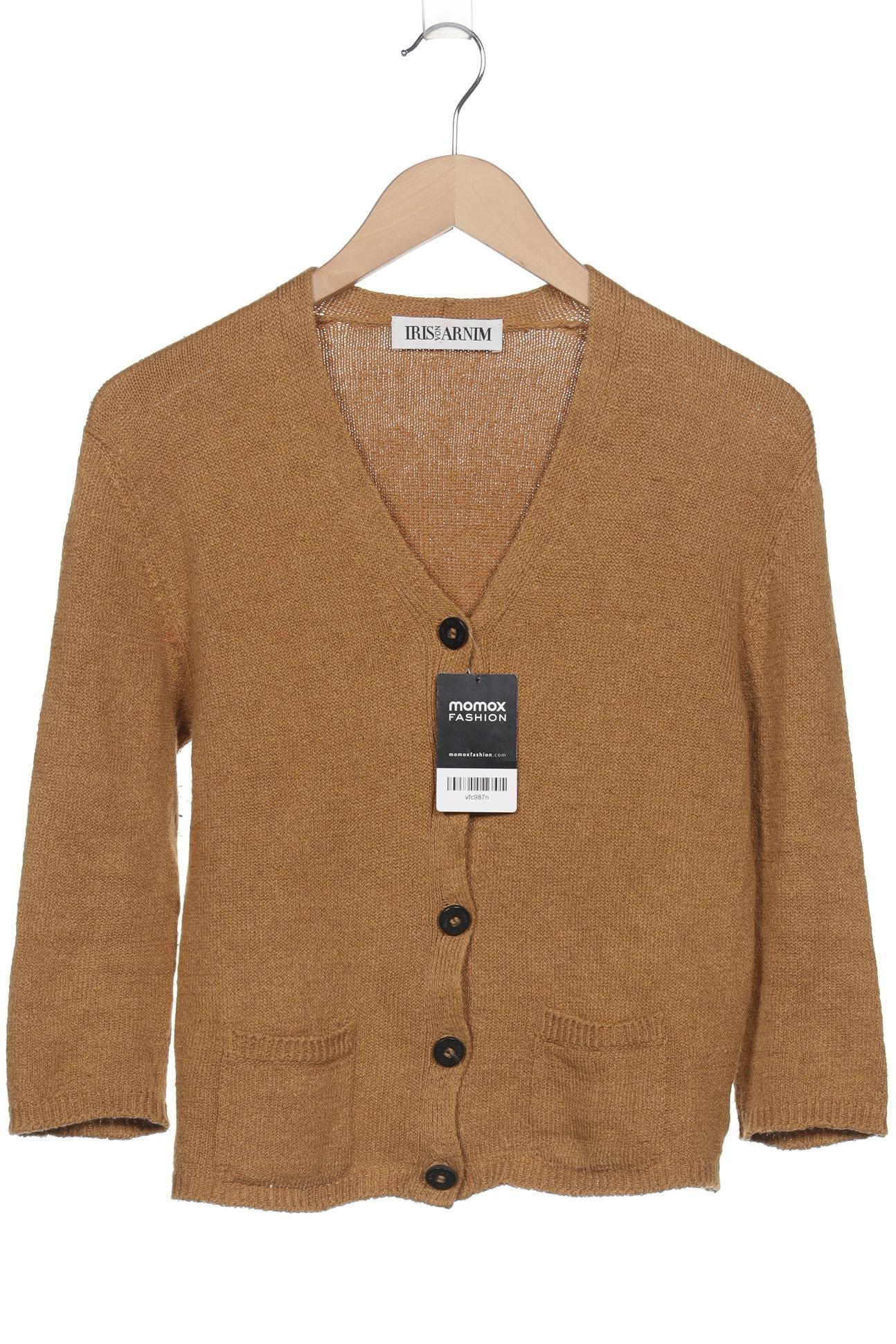 

Iris VON Arnim Damen Strickjacke, braun, Gr. 38