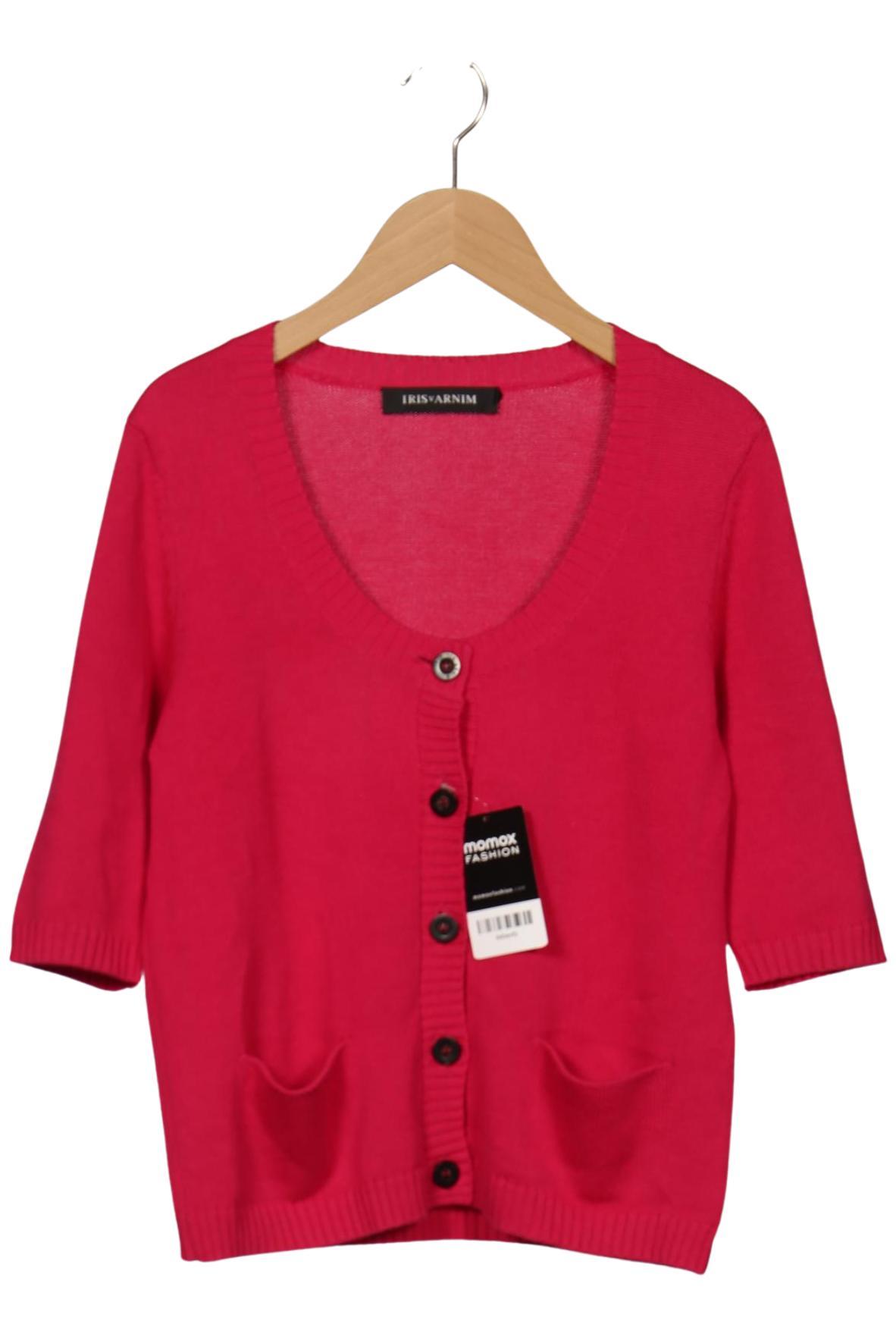

Iris VON Arnim Damen Strickjacke, pink, Gr. 36