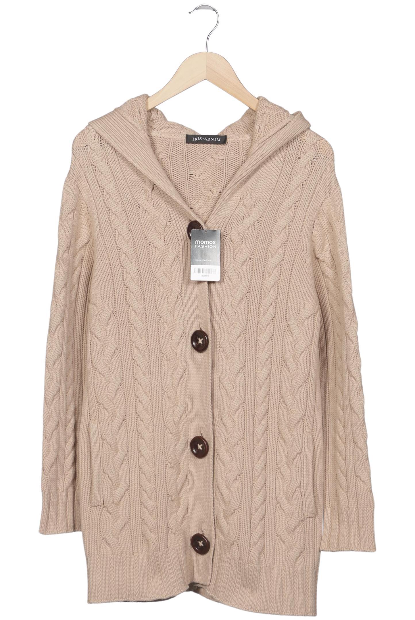 

Iris VON Arnim Damen Strickjacke, beige, Gr. 38
