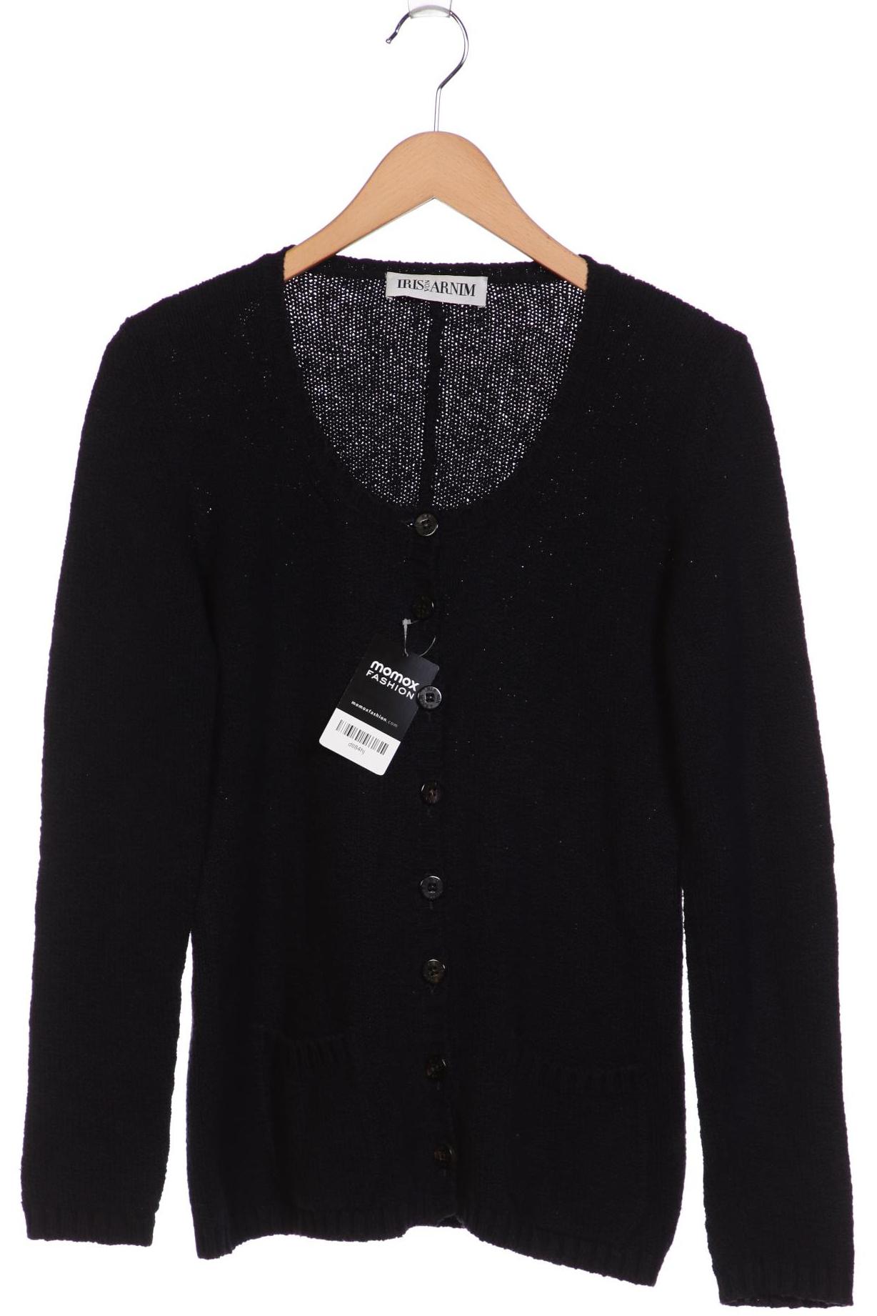 

Iris VON Arnim Damen Strickjacke, marineblau, Gr. 38