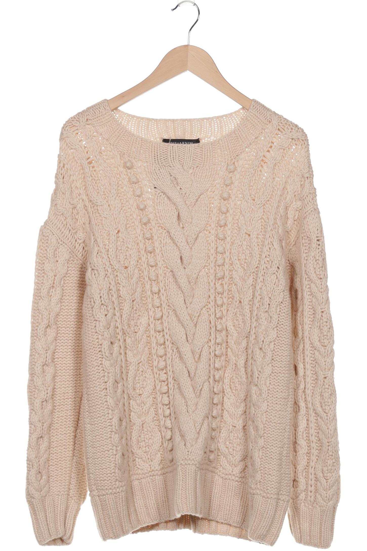 

Iris VON Arnim Damen Pullover, beige, Gr. 42