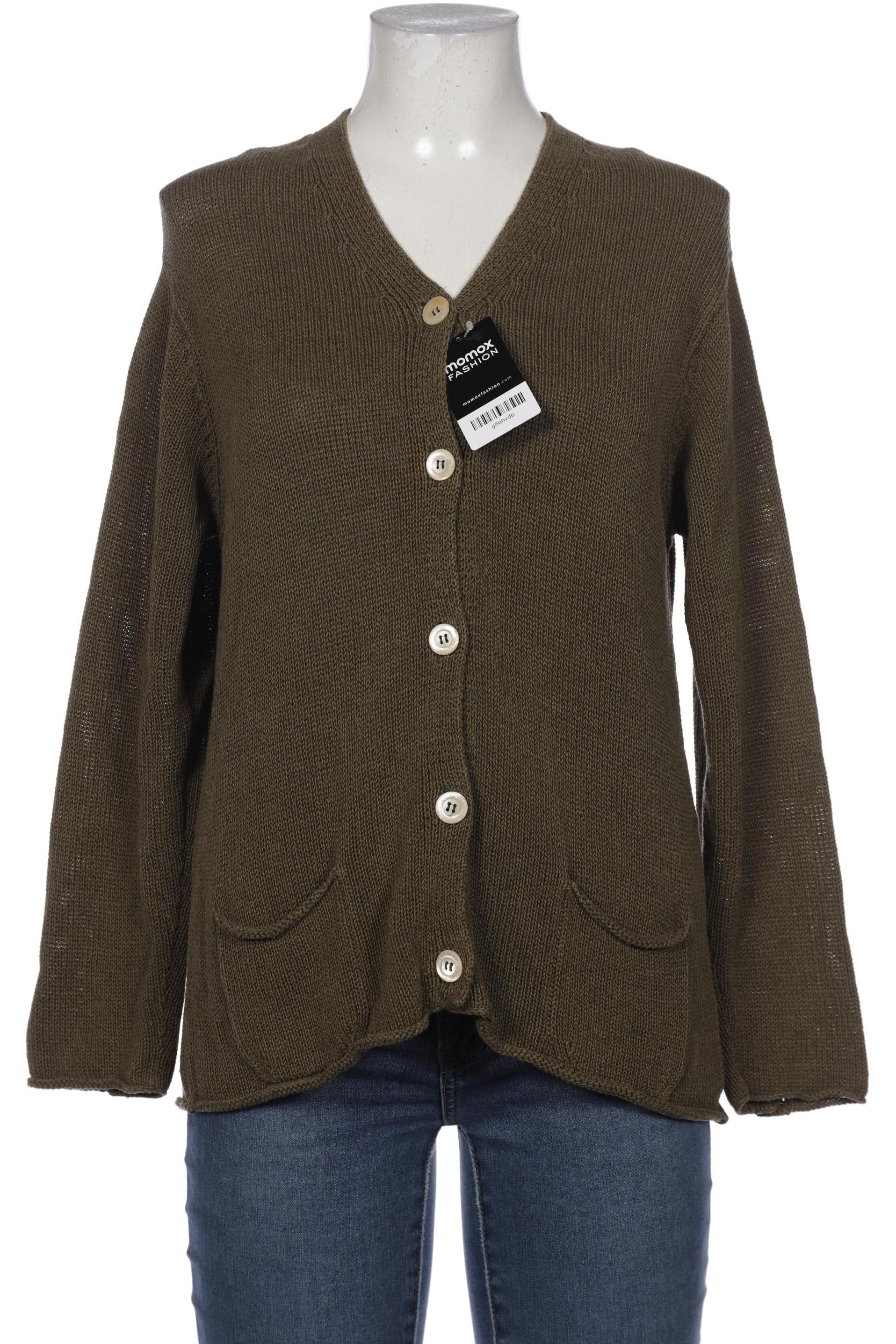 

Iris VON Arnim Damen Strickjacke, grün, Gr. 38
