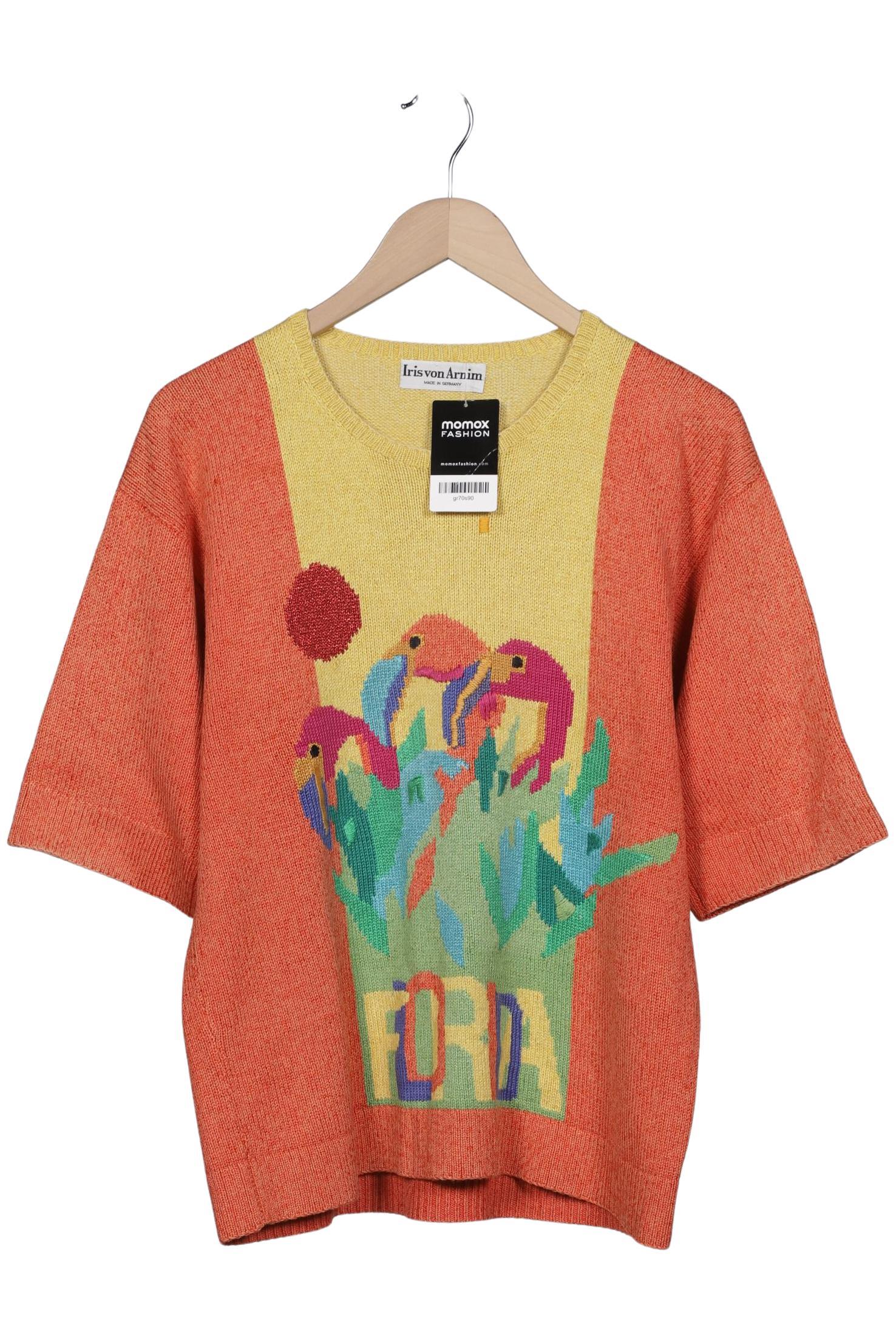 

Iris VON Arnim Damen Pullover, orange, Gr. 42