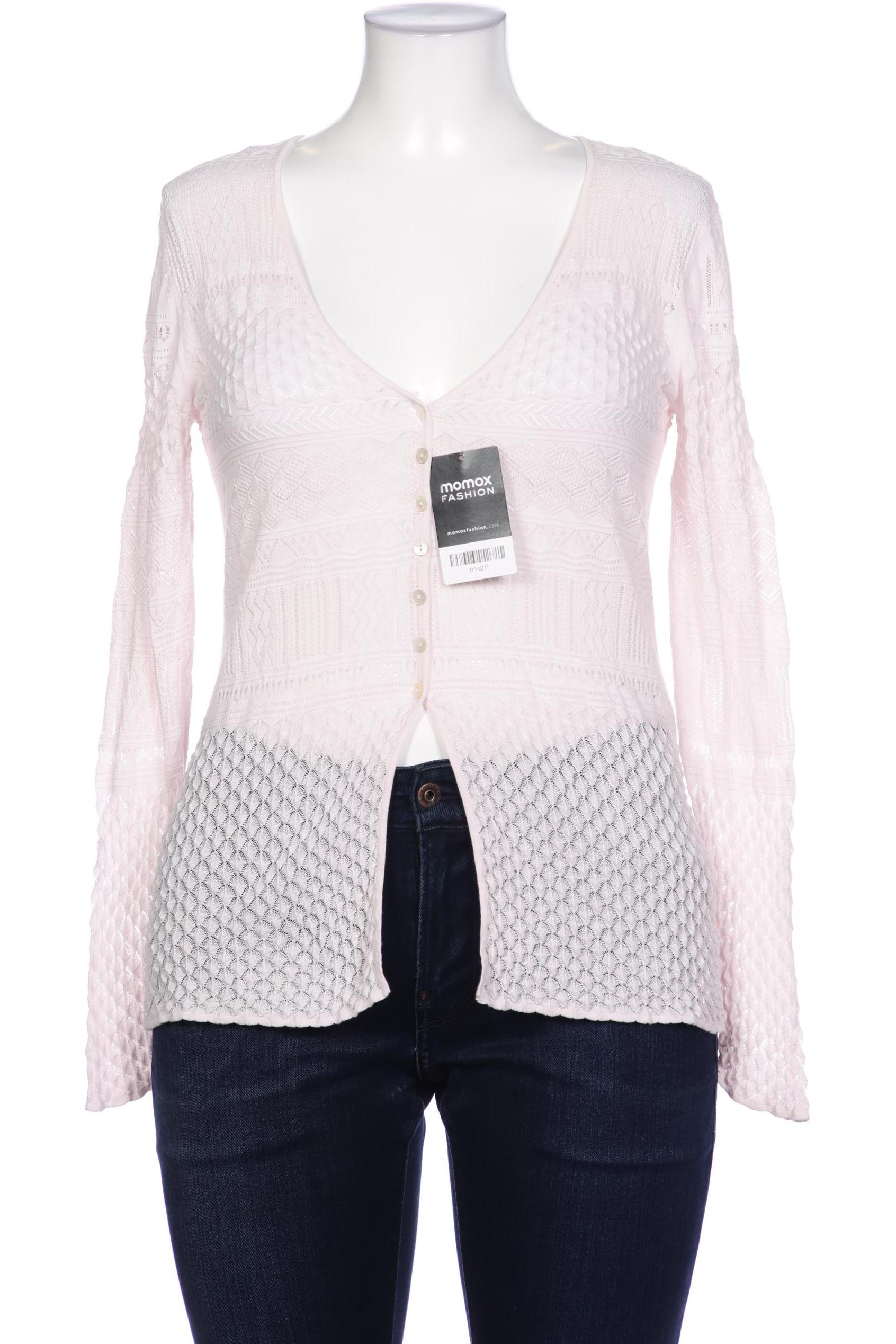 

Iris VON Arnim Damen Strickjacke, pink, Gr. 42