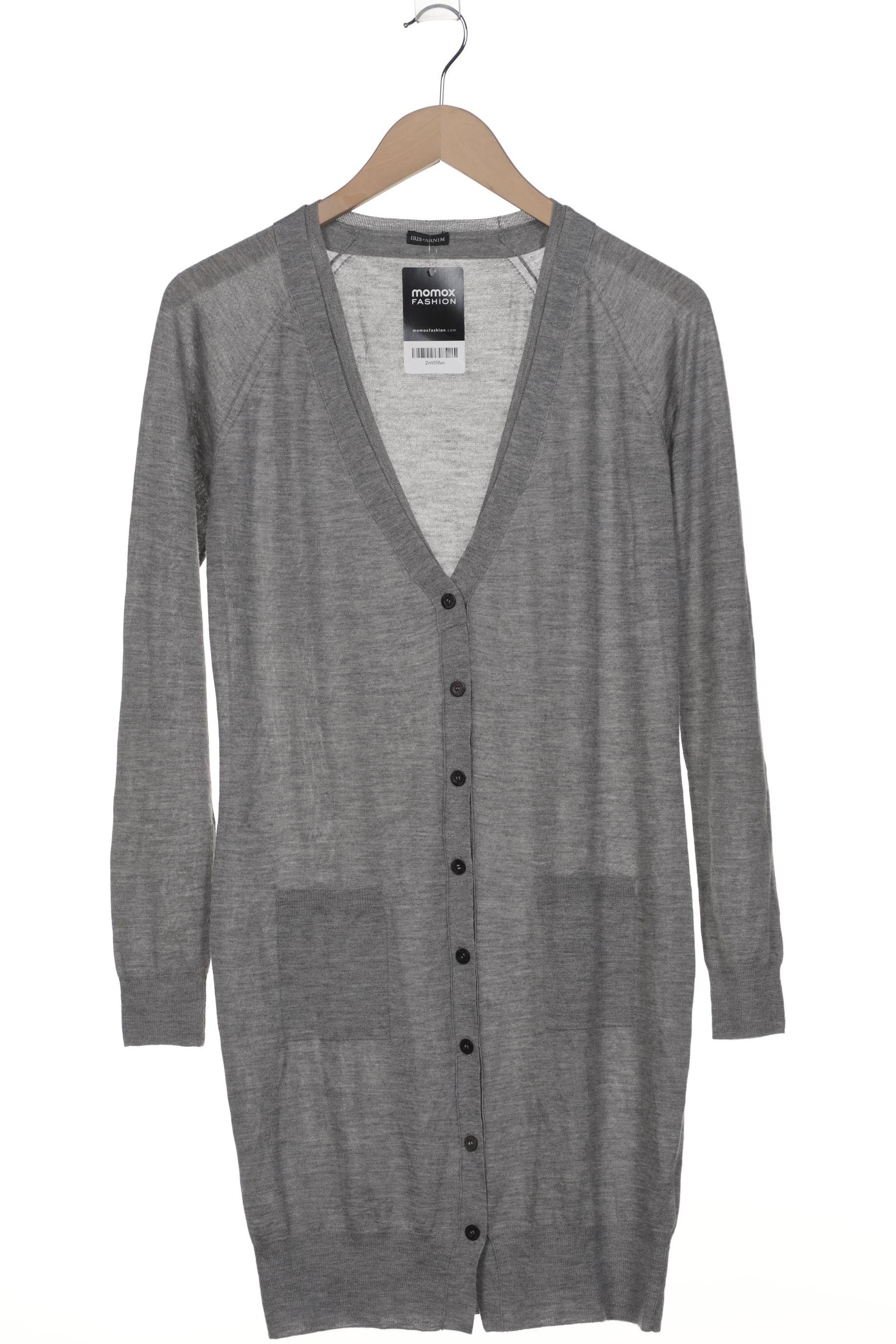 

Iris VON Arnim Damen Strickjacke, grau, Gr. 38