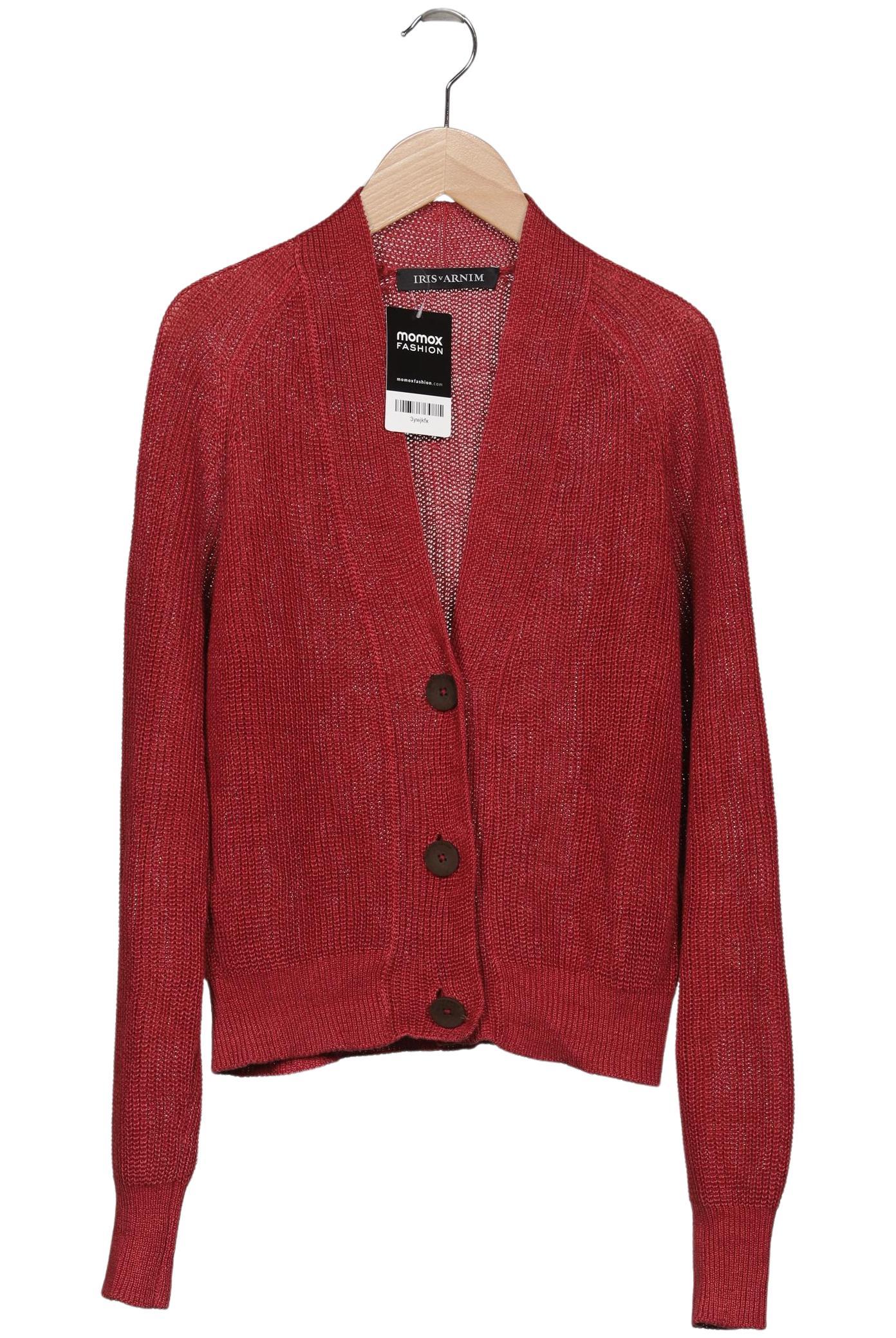 

Iris VON Arnim Damen Strickjacke, rot, Gr. 36