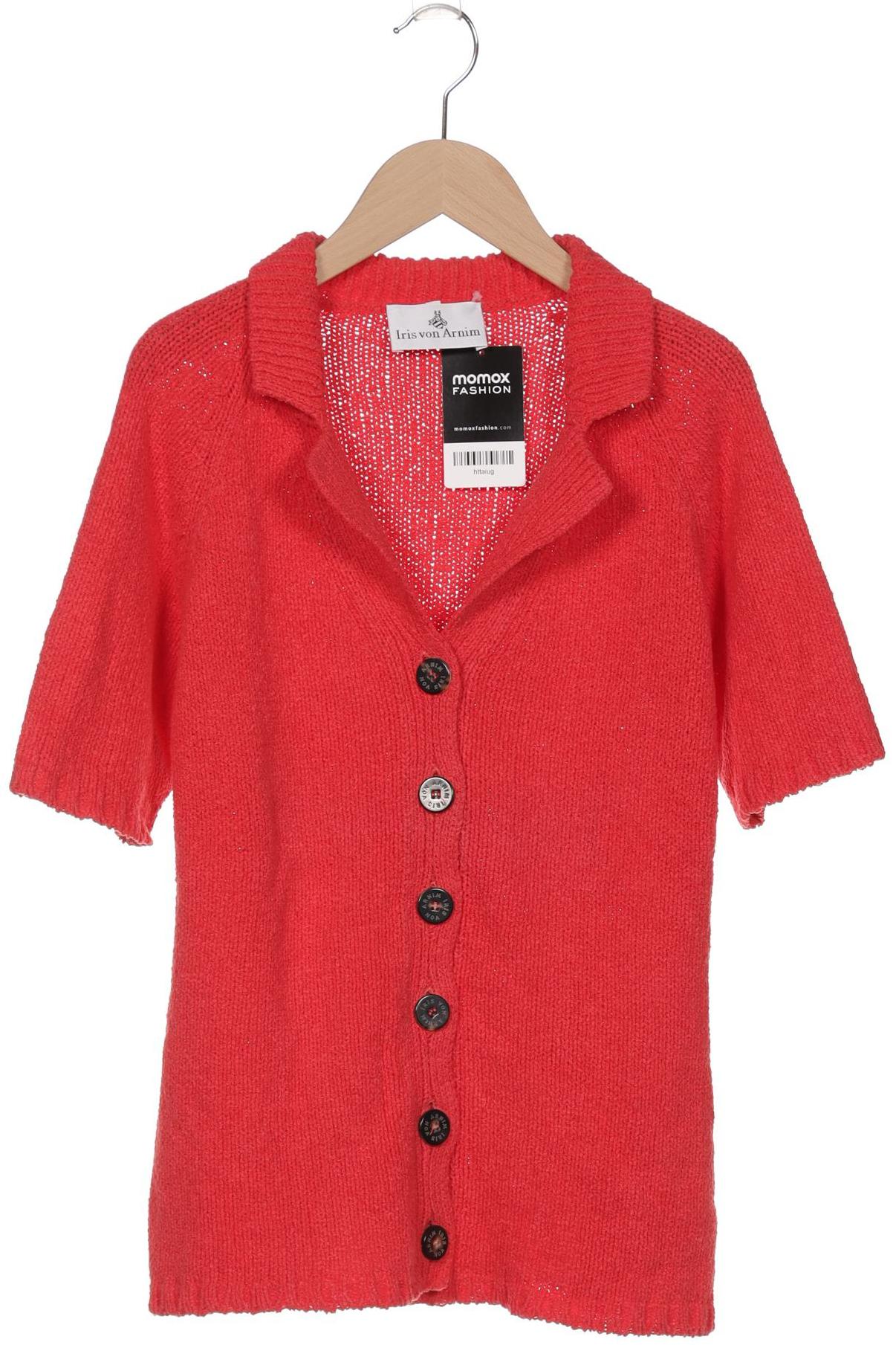

Iris VON Arnim Damen Strickjacke, pink, Gr. 38