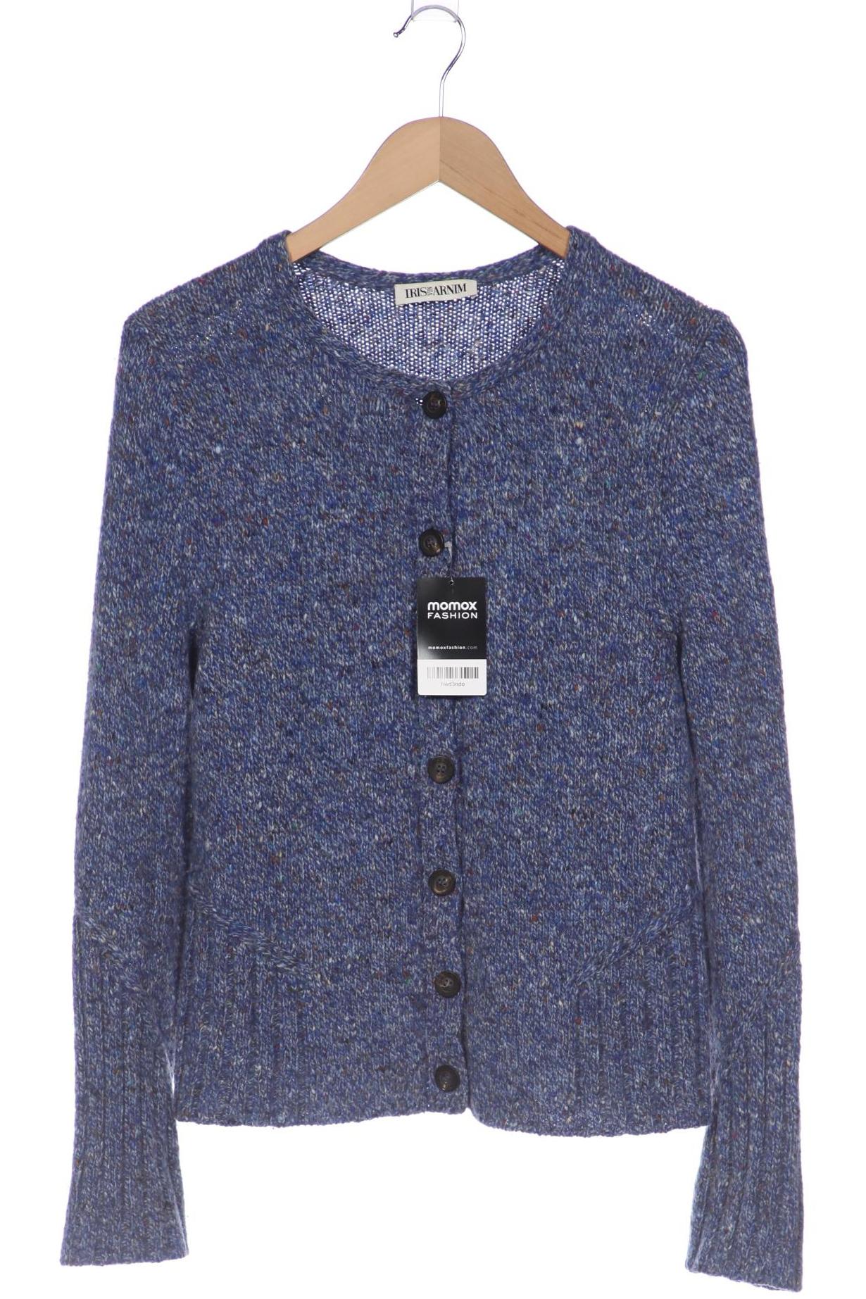 

Iris VON Arnim Damen Strickjacke, blau, Gr. 42