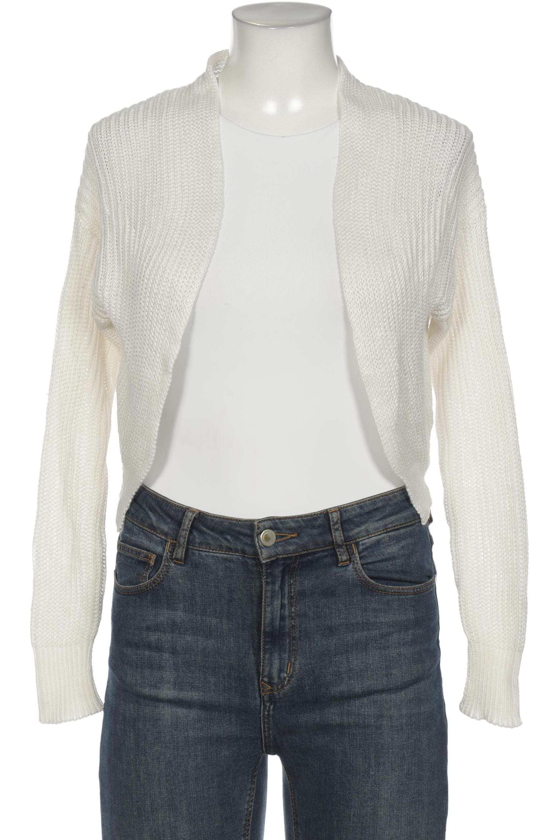 

Iris VON Arnim Damen Strickjacke, weiß, Gr. 36