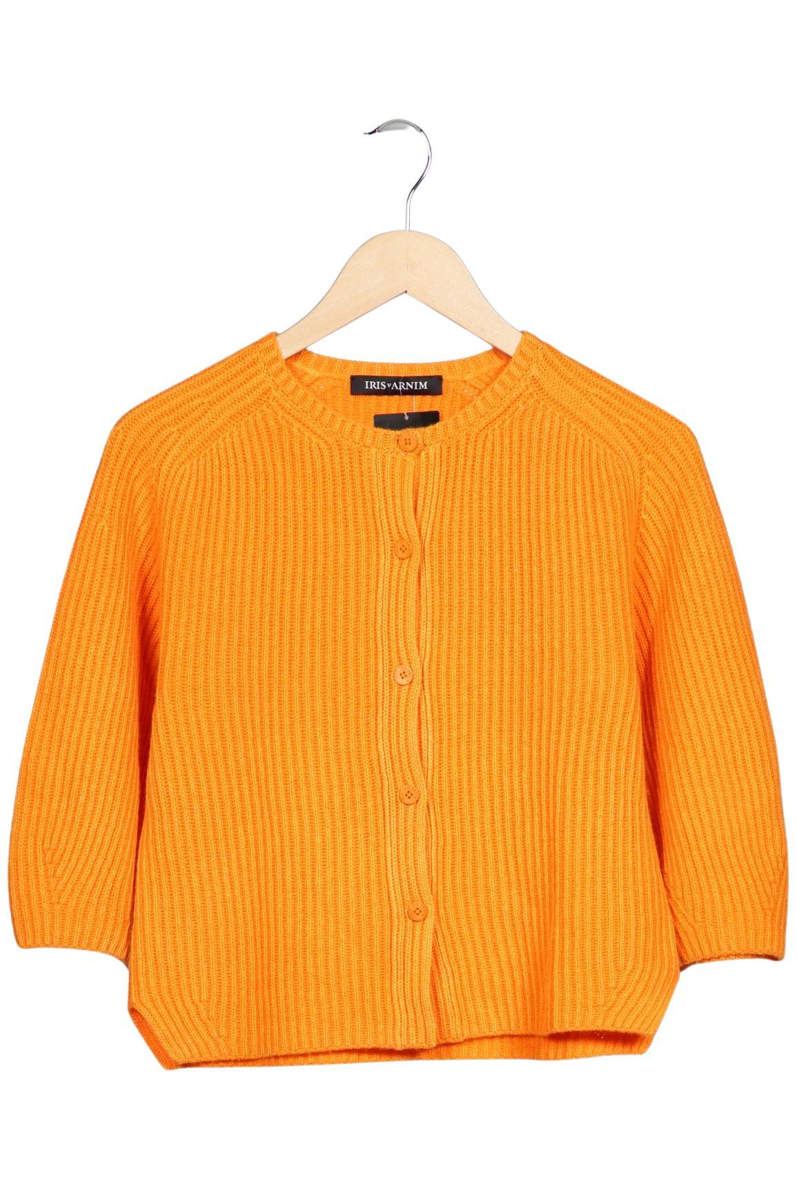 

Iris VON Arnim Damen Strickjacke, orange, Gr. 34