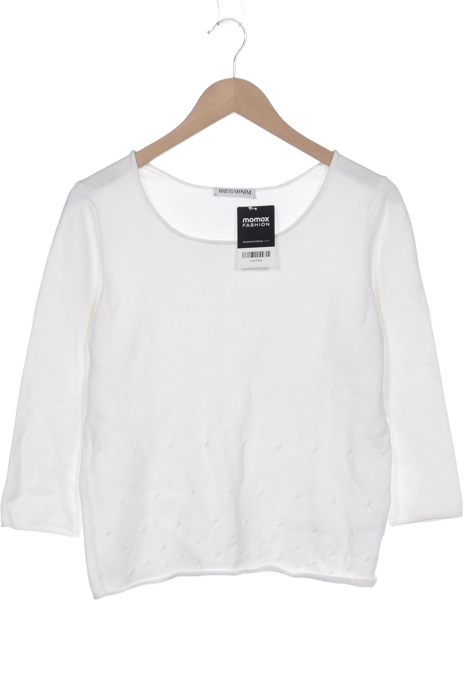 

Iris VON Arnim Damen Pullover, weiß, Gr. 38