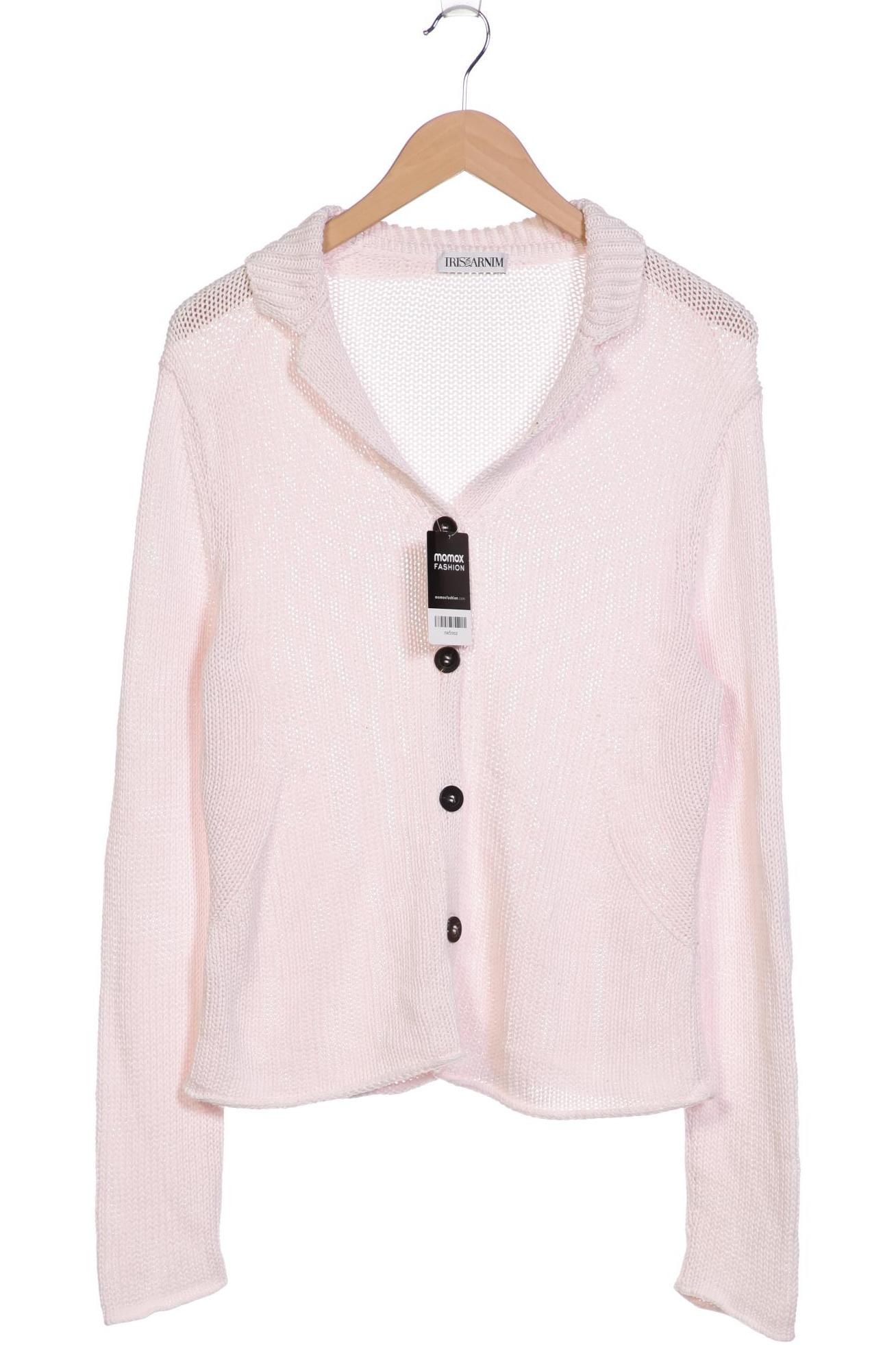

Iris VON Arnim Damen Strickjacke, pink, Gr. 42