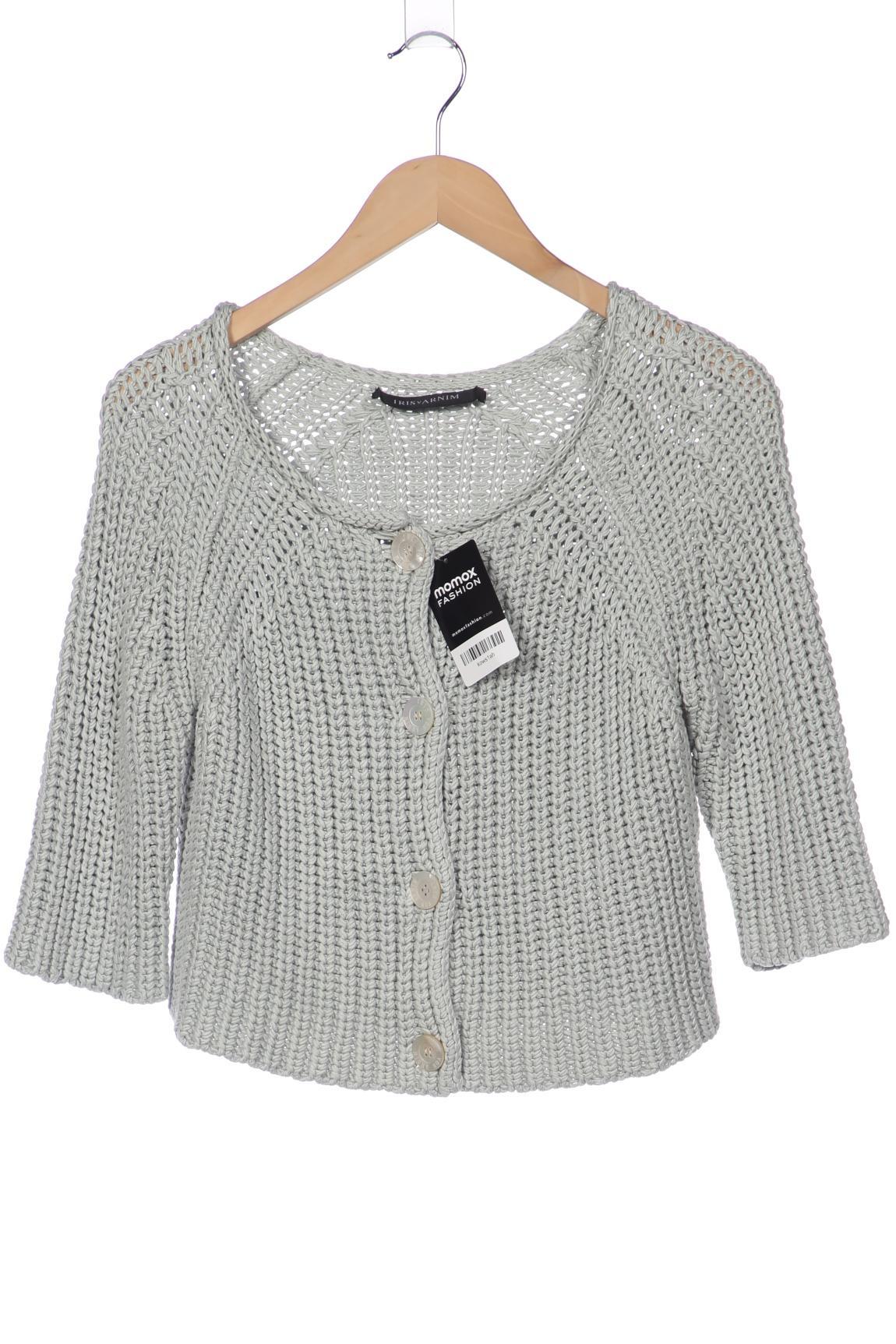 

Iris VON Arnim Damen Strickjacke, grau, Gr. 36