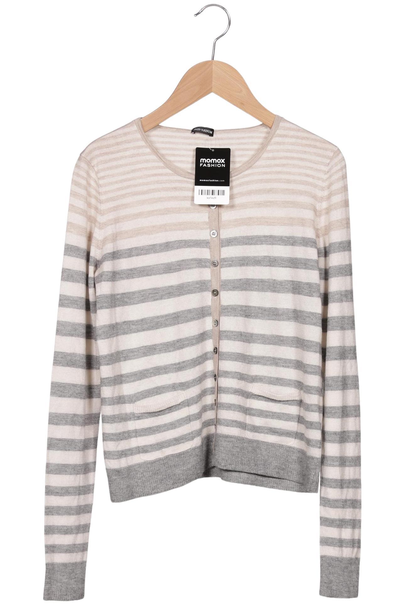 

Iris VON Arnim Damen Strickjacke, grau, Gr. 36