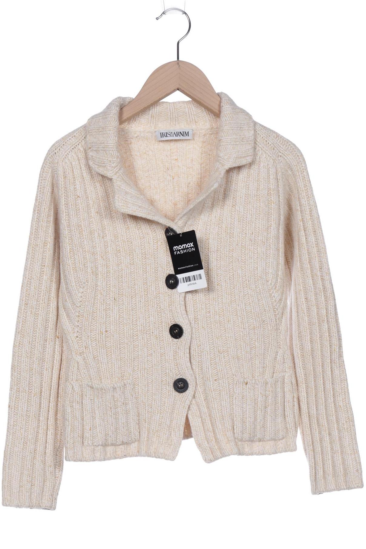 

Iris VON Arnim Damen Strickjacke, beige, Gr. 38