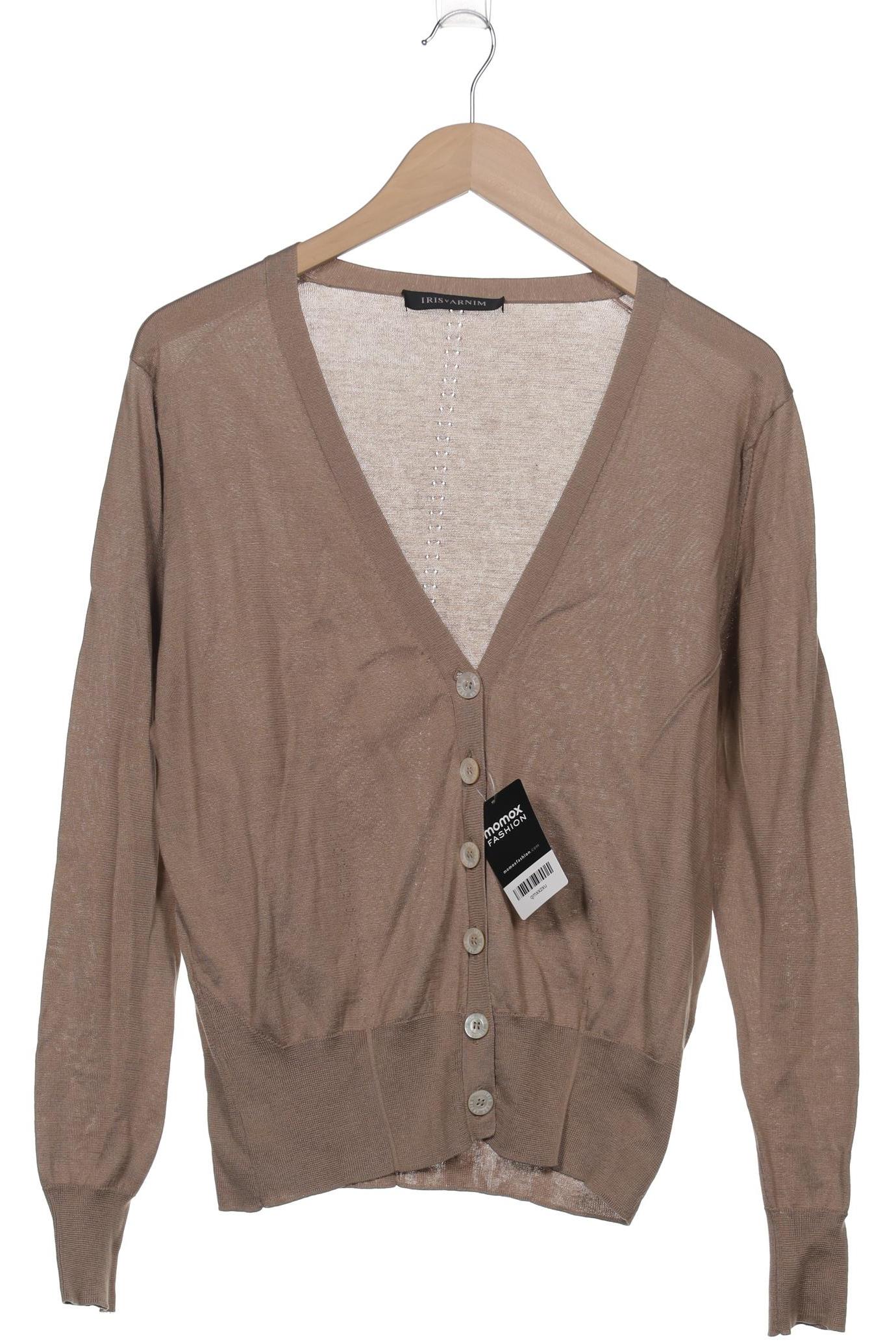 

Iris VON Arnim Damen Strickjacke, beige, Gr. 42