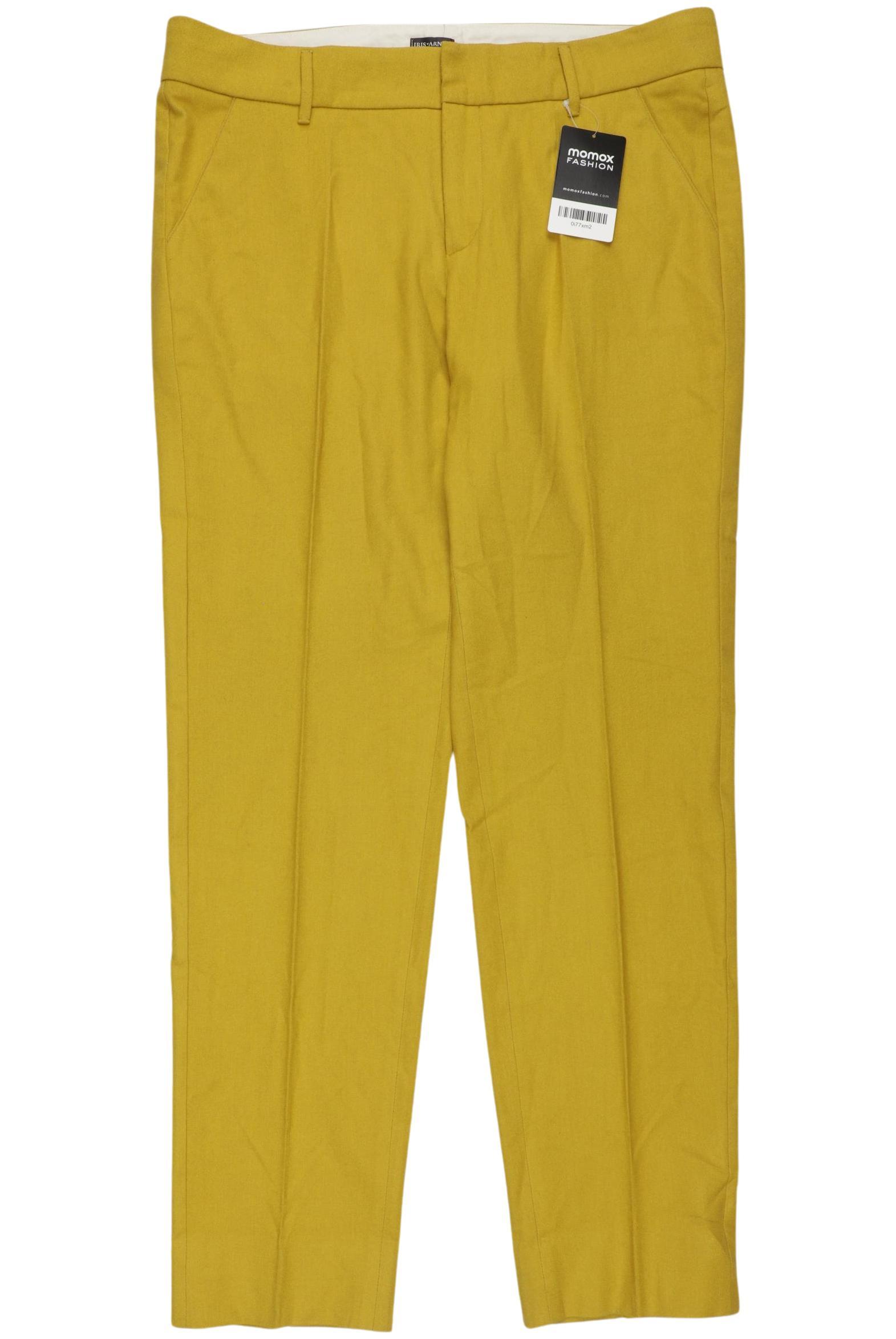 

Iris VON Arnim Damen Stoffhose, gelb, Gr. 40