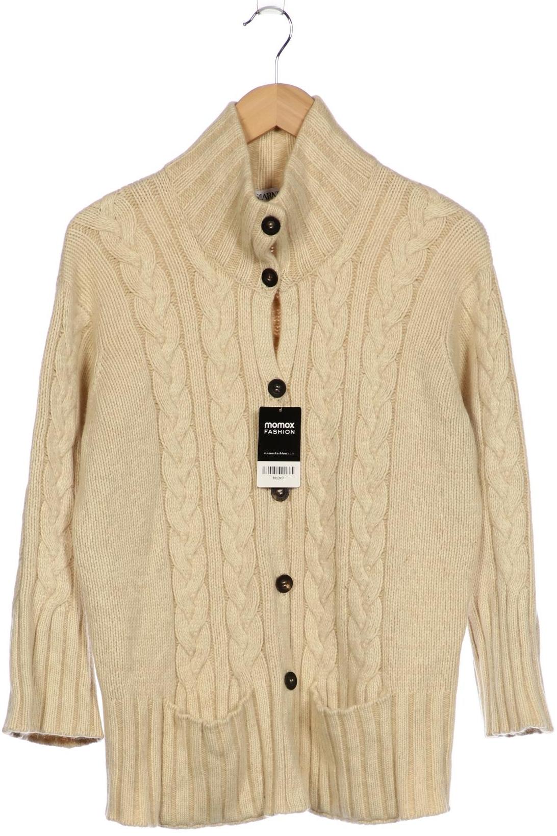 

Iris VON Arnim Damen Strickjacke, cremeweiß, Gr. 44