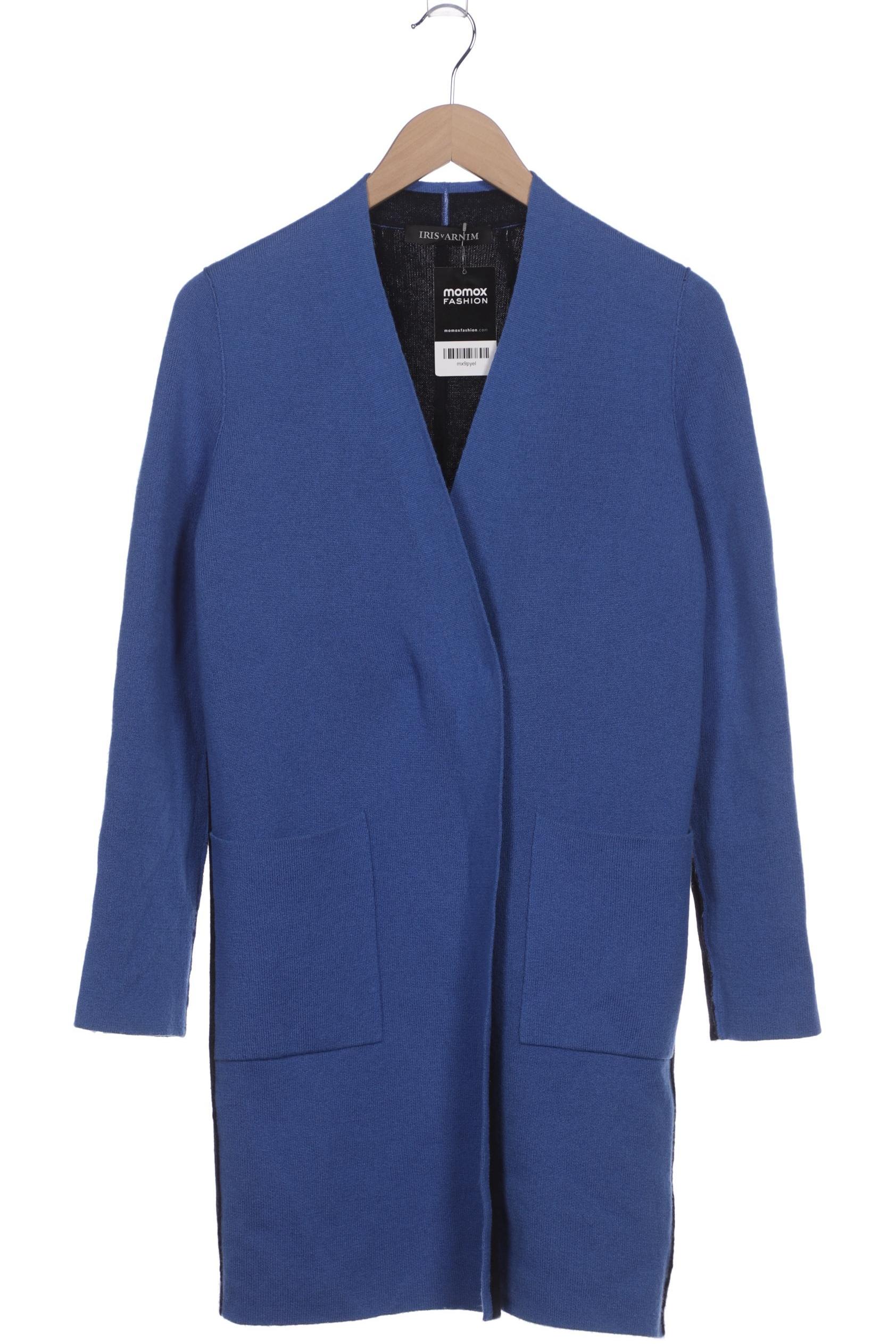 

Iris VON Arnim Damen Strickjacke, blau, Gr. 38