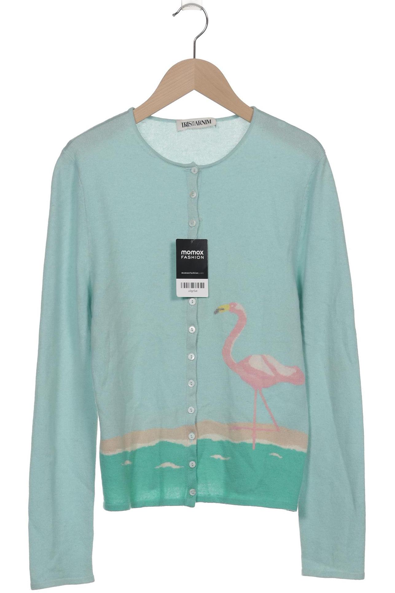 

Iris VON Arnim Damen Strickjacke, türkis, Gr. 38