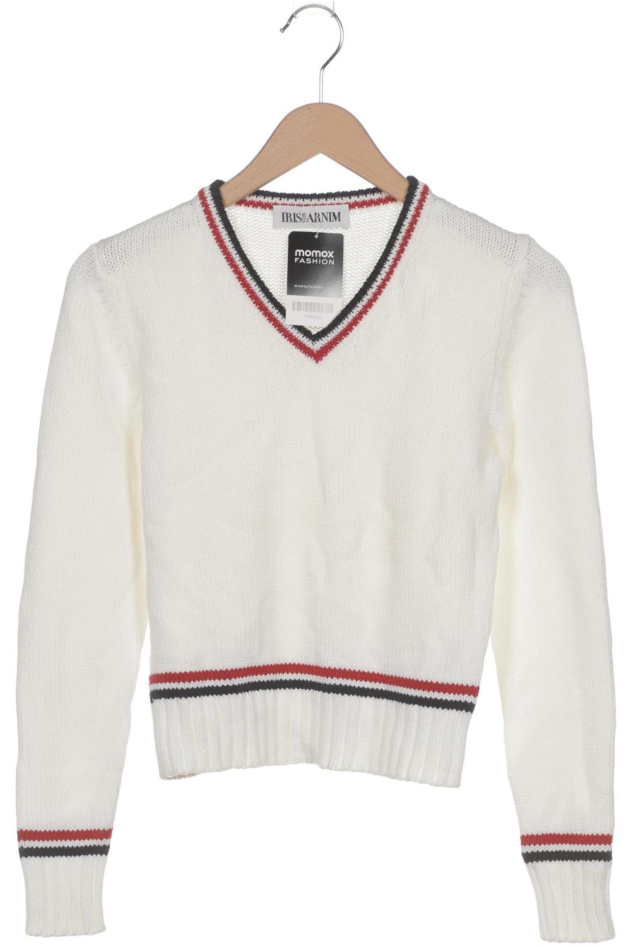 

Iris VON Arnim Damen Pullover, weiß, Gr. 36