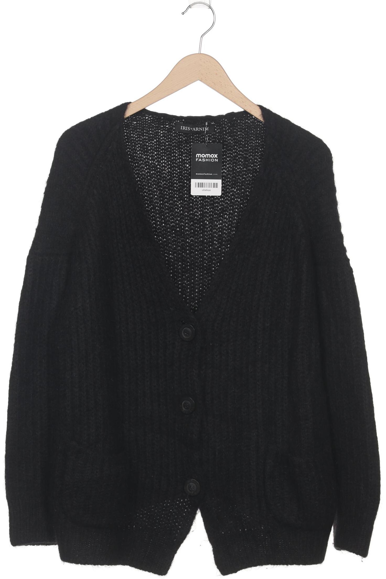 

Iris VON Arnim Damen Strickjacke, schwarz, Gr. 36