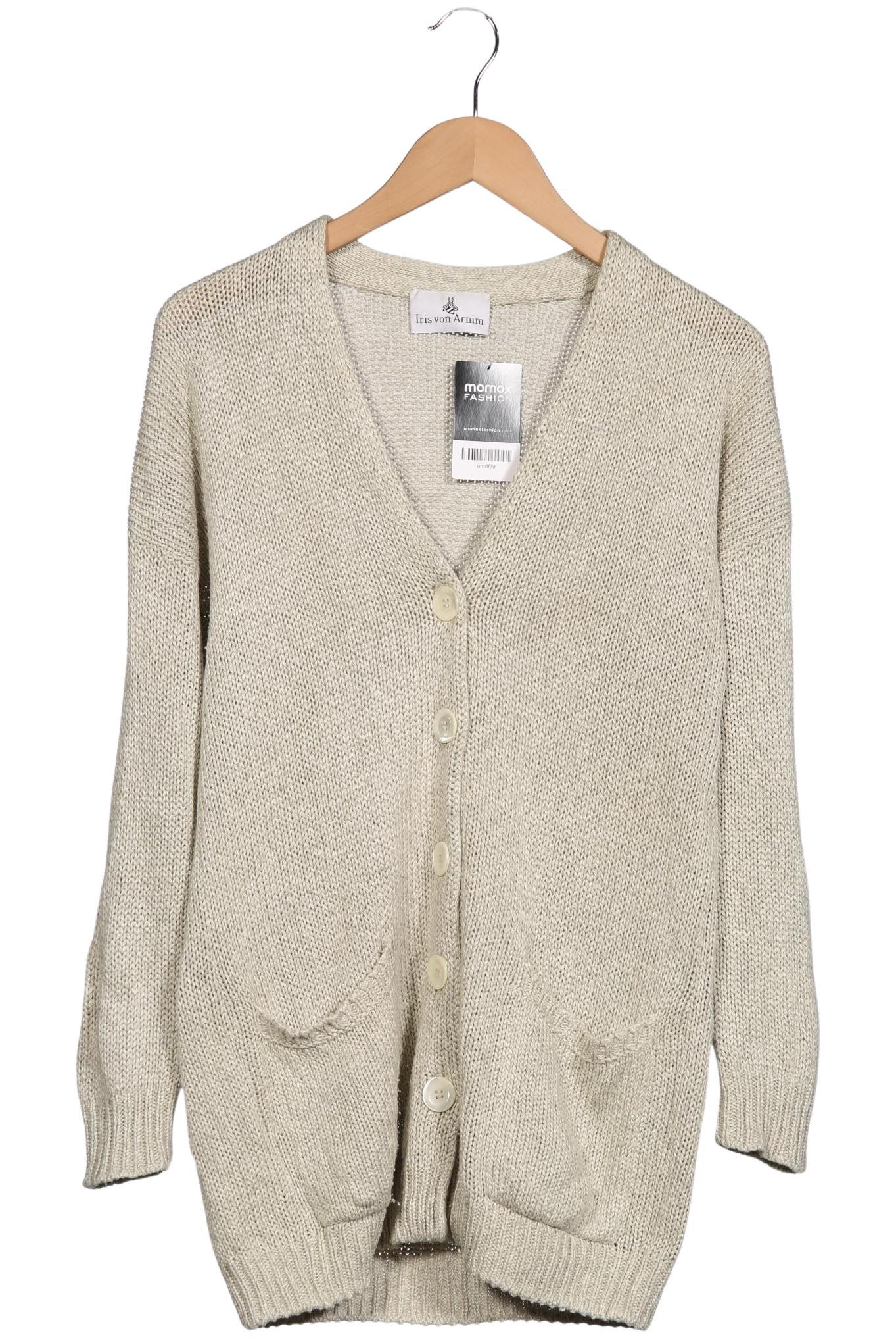 

Iris VON Arnim Damen Strickjacke, beige, Gr. 38