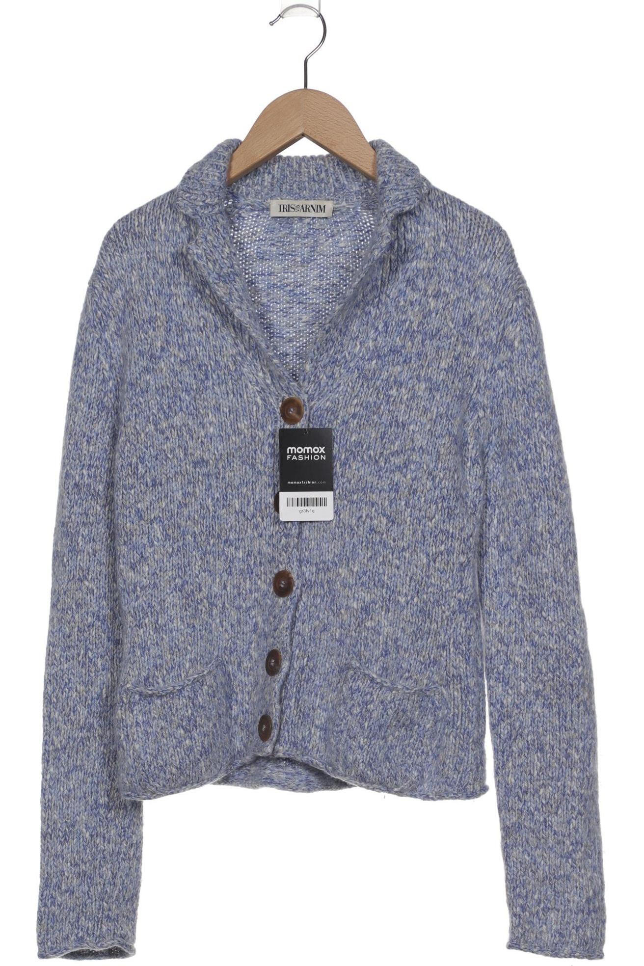 

Iris VON Arnim Damen Strickjacke, hellblau, Gr. 38