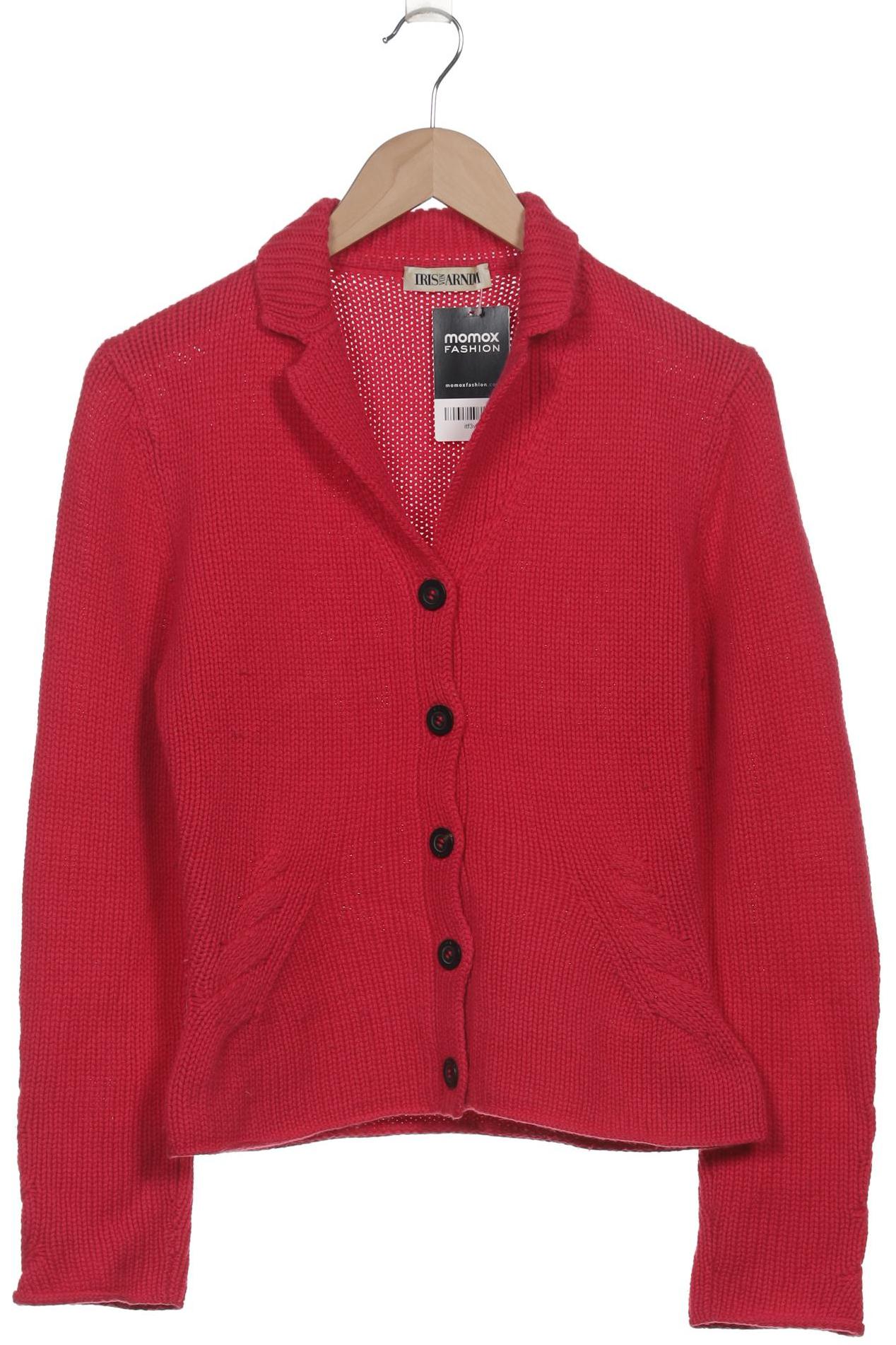 

Iris VON Arnim Damen Strickjacke, pink, Gr. 36