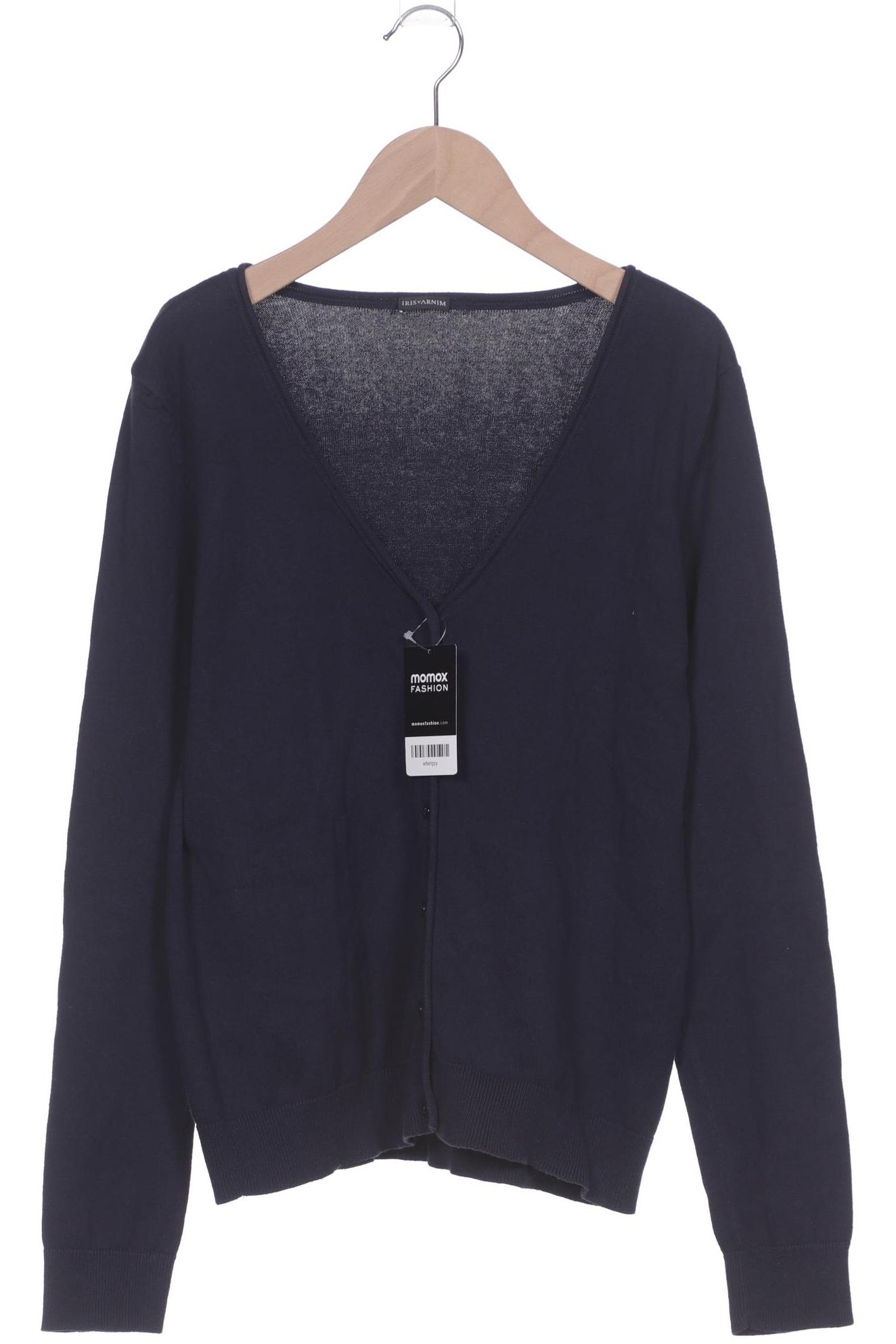 

Iris VON Arnim Damen Strickjacke, marineblau, Gr. 38