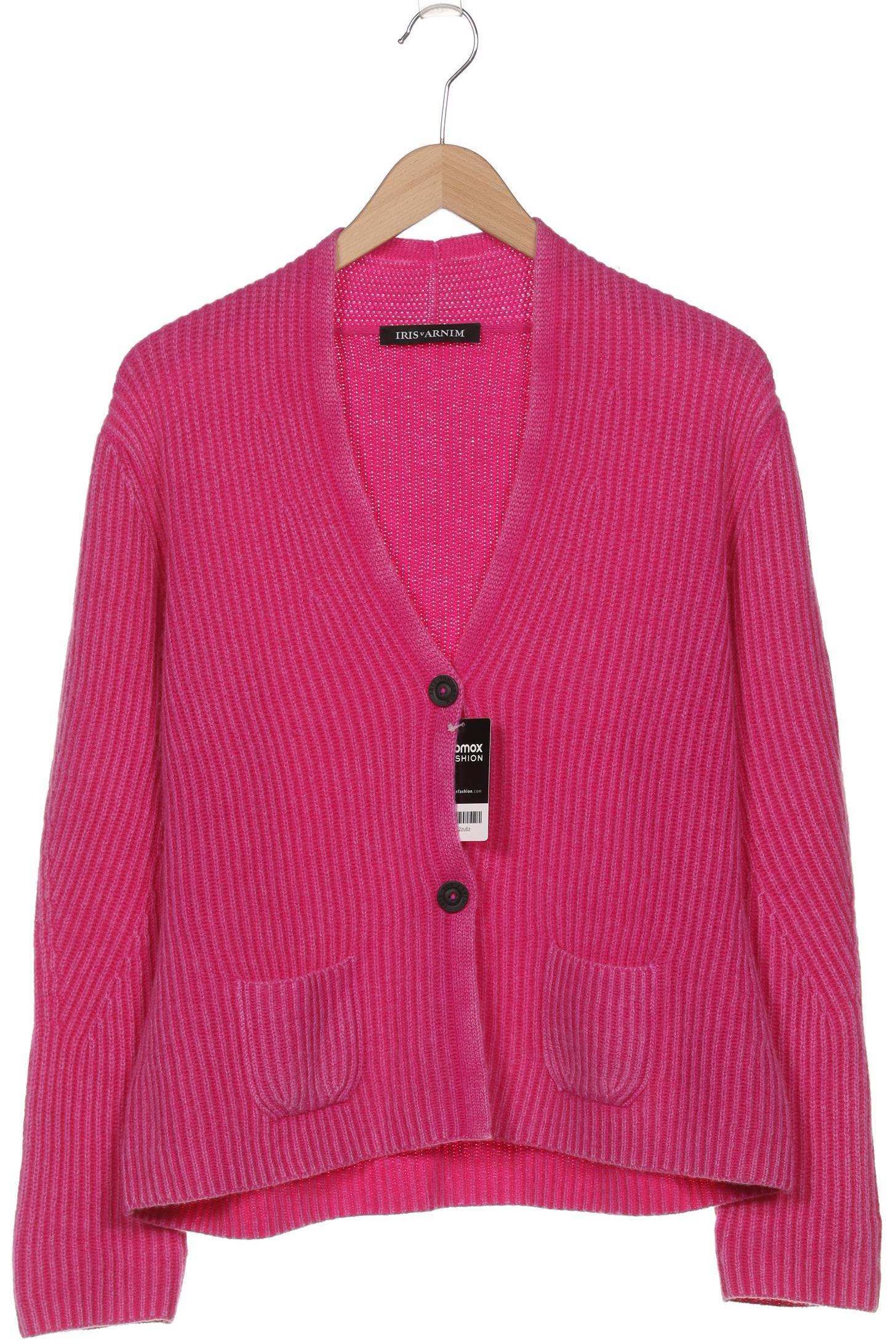 

Iris VON Arnim Damen Strickjacke, pink, Gr. 46