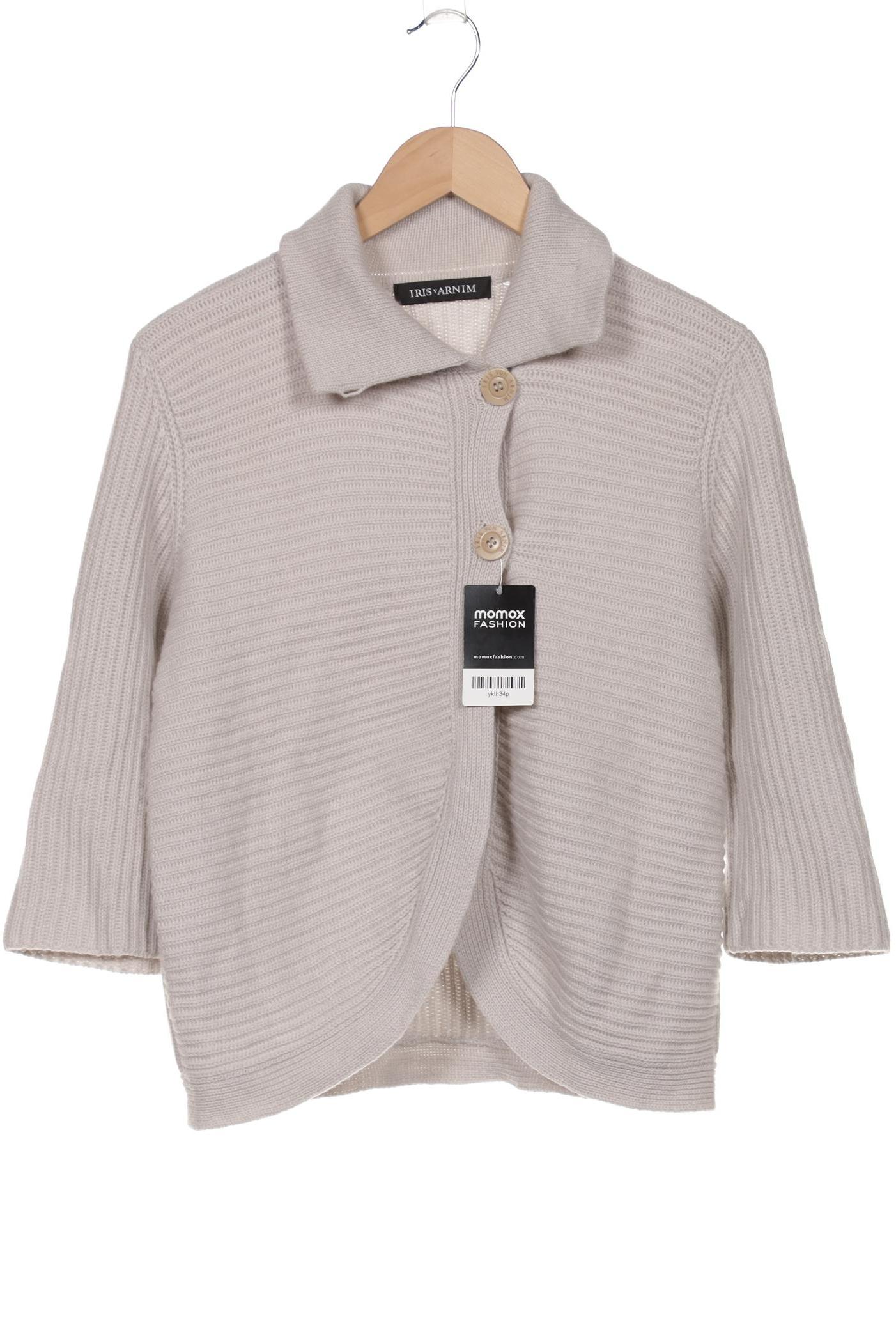 

Iris VON Arnim Damen Strickjacke, grau, Gr. 38