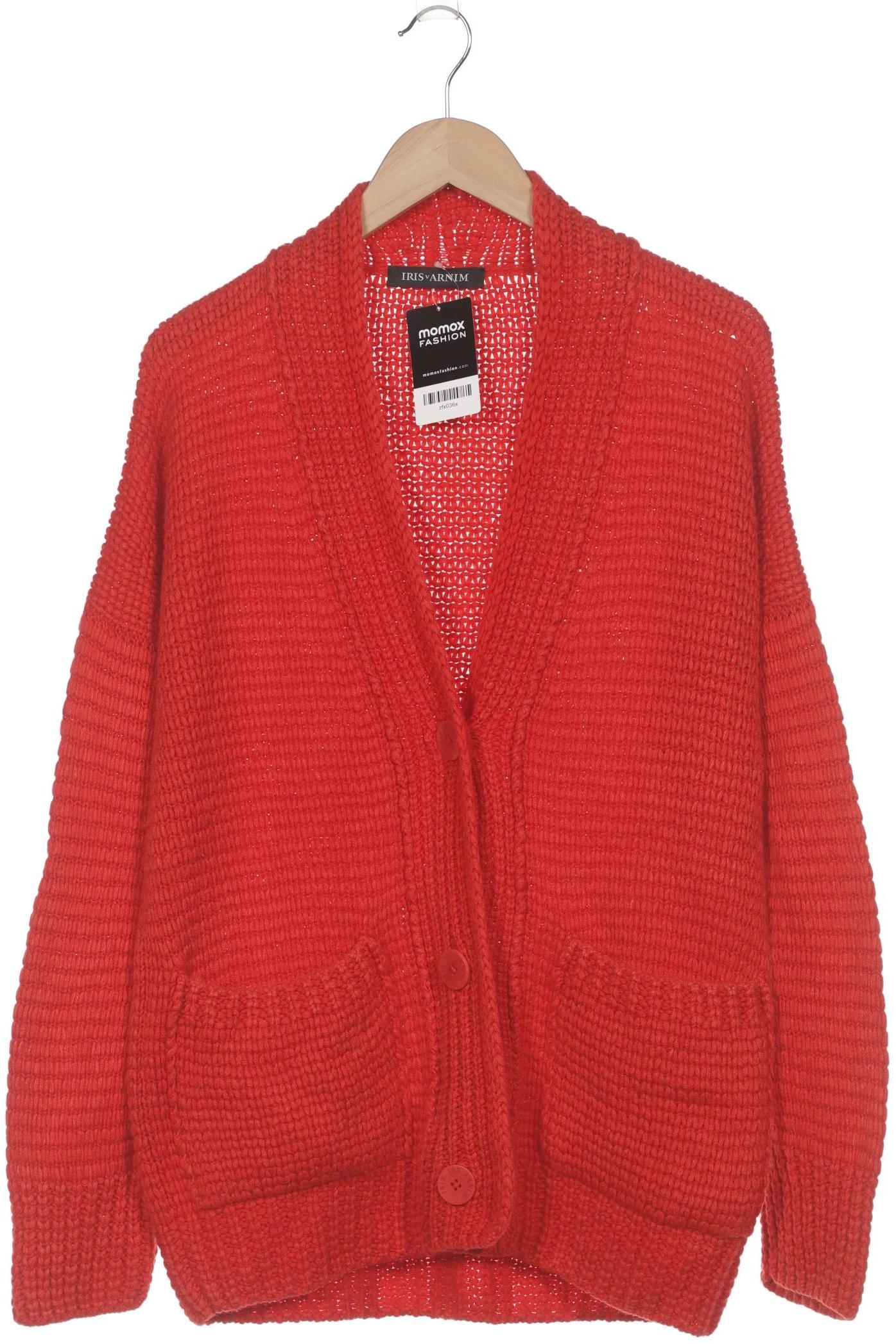 

Iris VON Arnim Damen Strickjacke, rot, Gr. 38